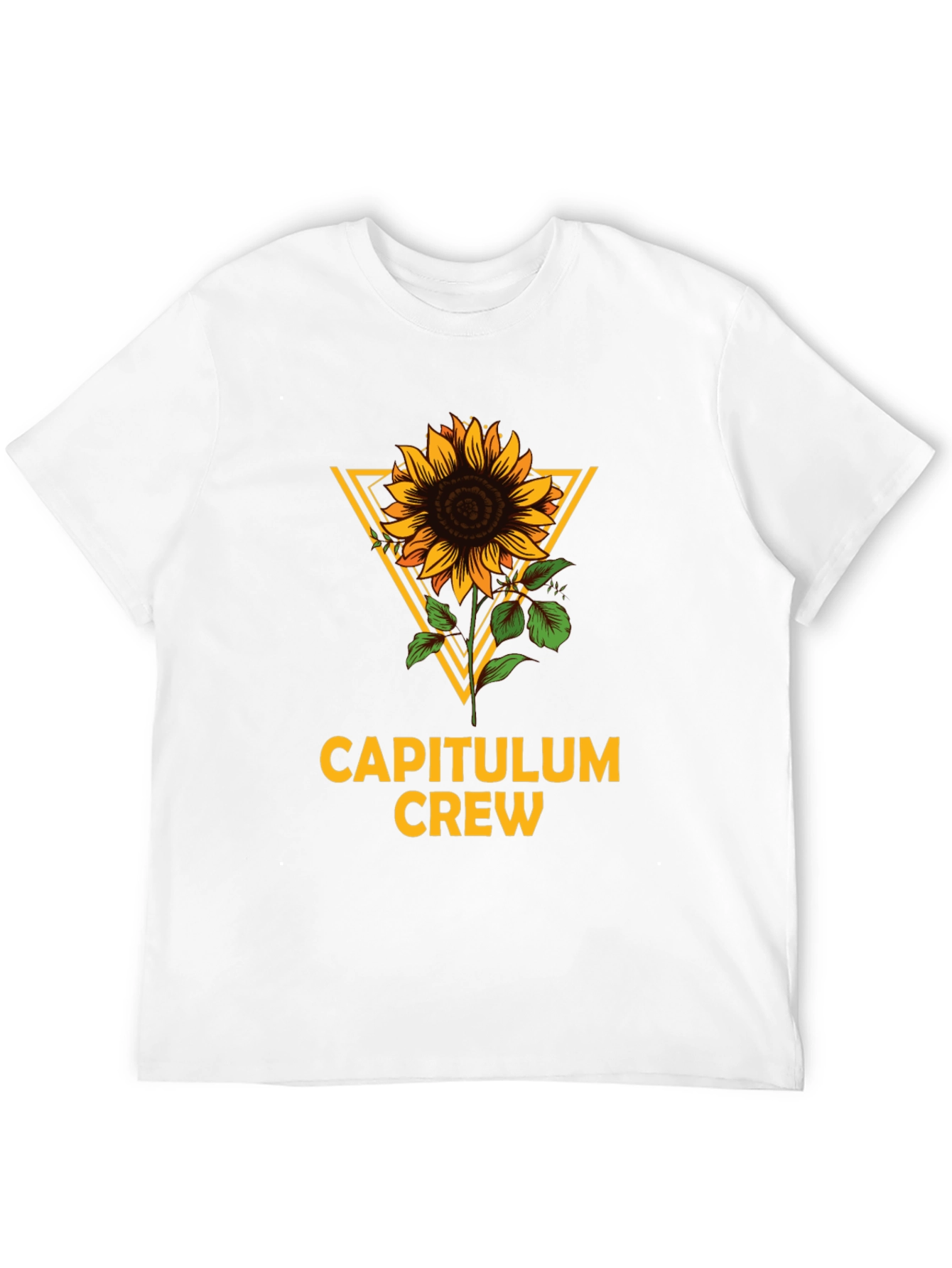 Capitulum Crew Sunflower Graphic Tee