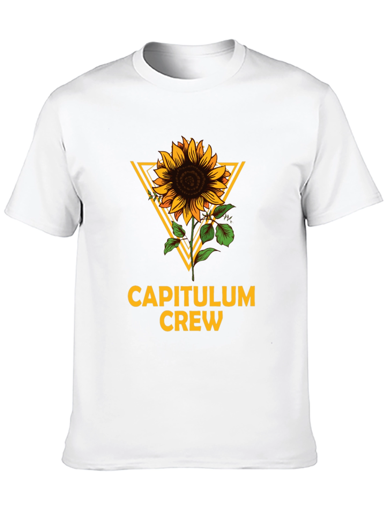 Capitulum Crew Sunflower Graphic Tee