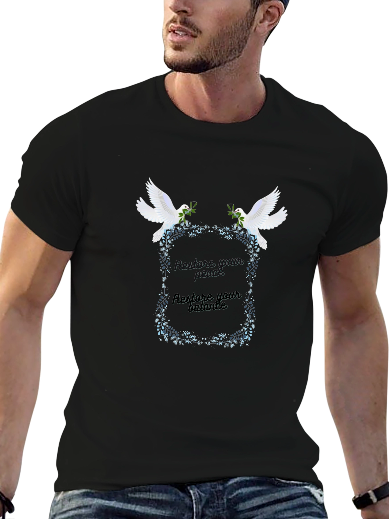 Peace & Balance Dove Graphic Tee - Unisex
