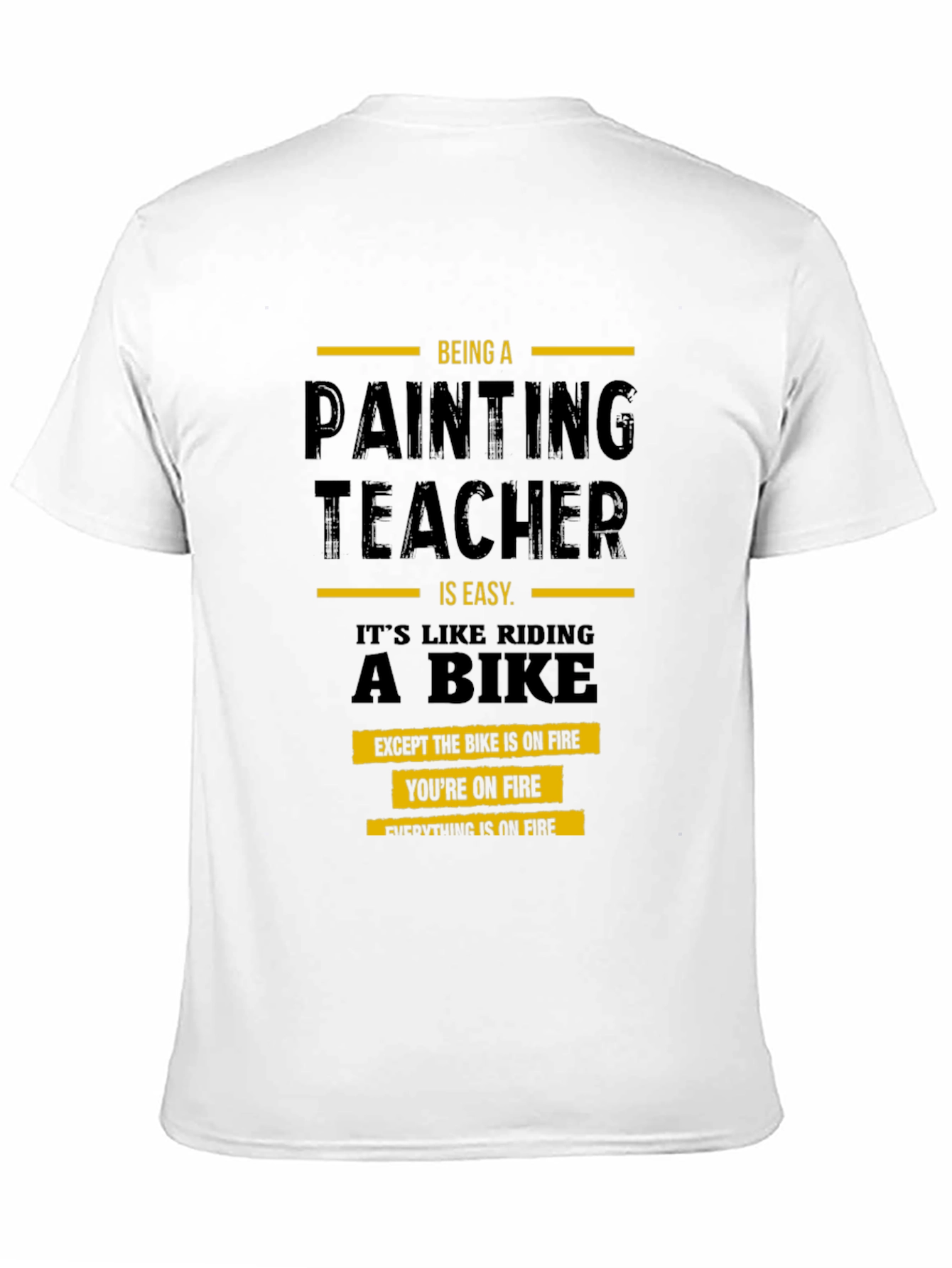 Funny Painting Teacher T-Shirt