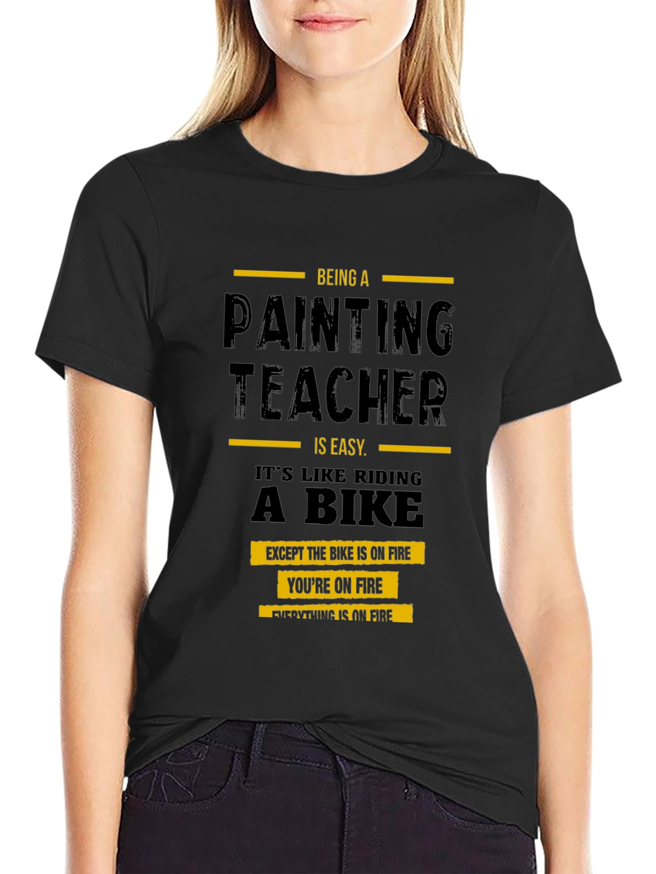 Funny Painting Teacher T-Shirt