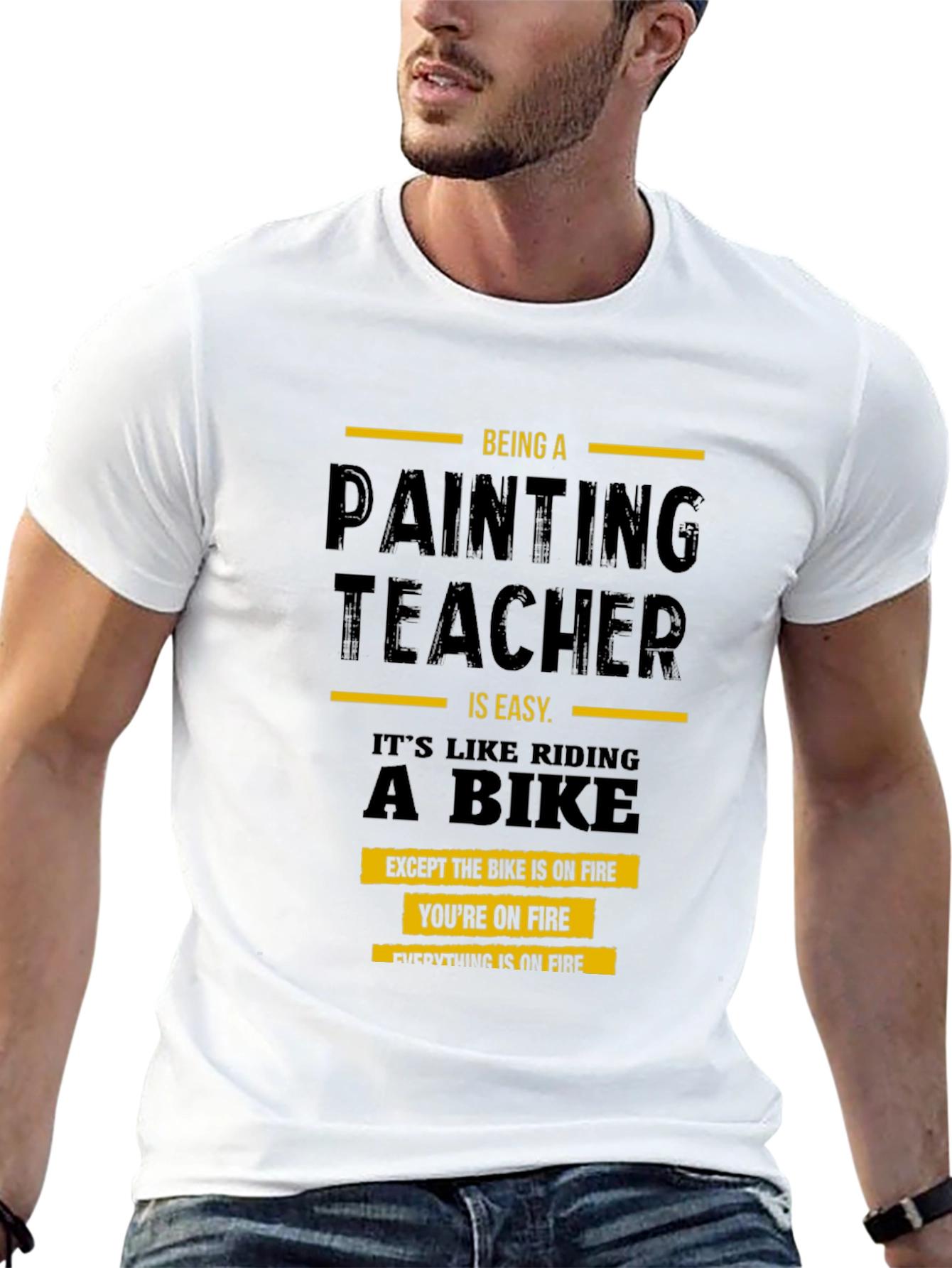 Funny Painting Teacher T-Shirt