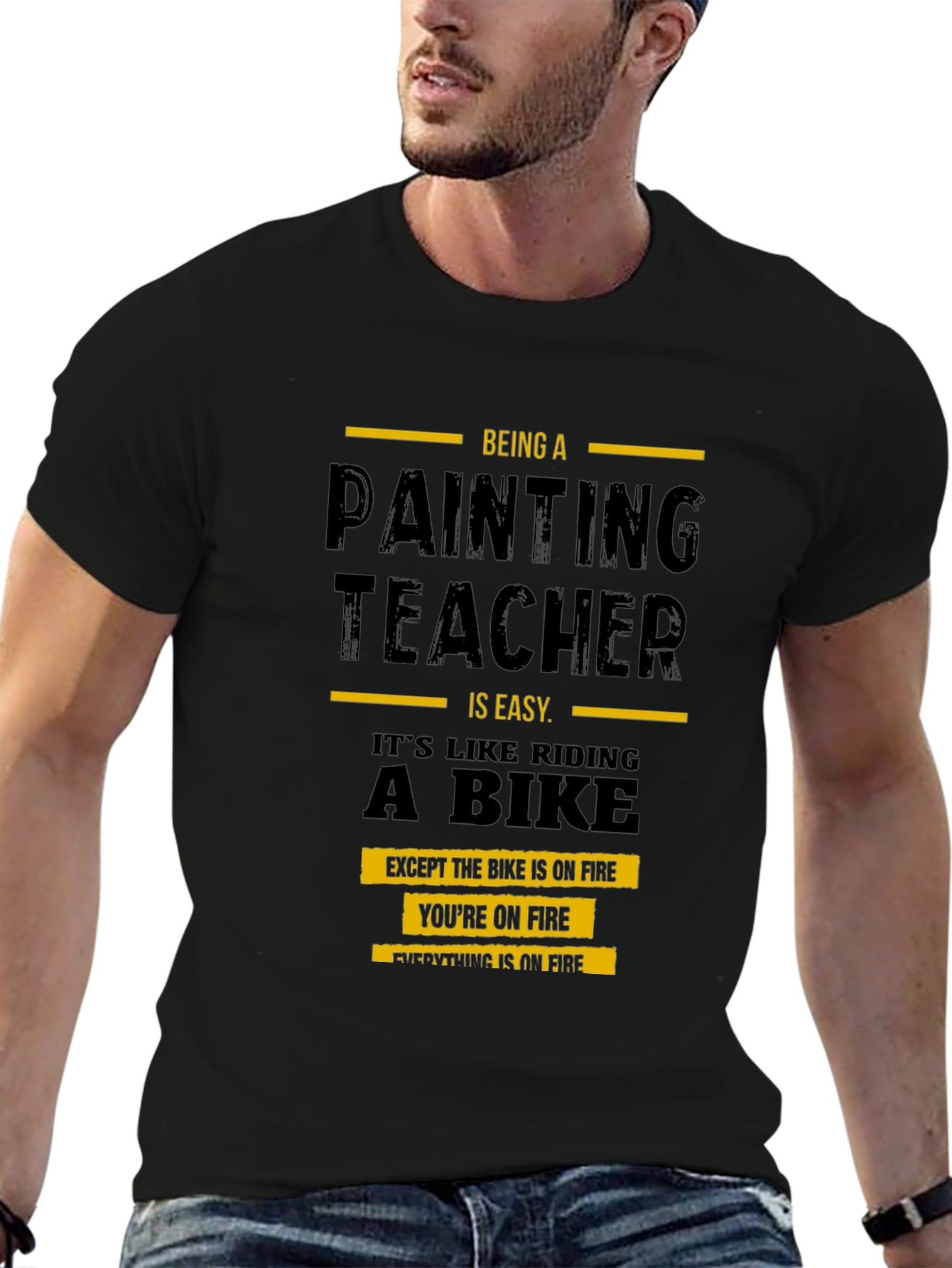 Funny Painting Teacher T-Shirt