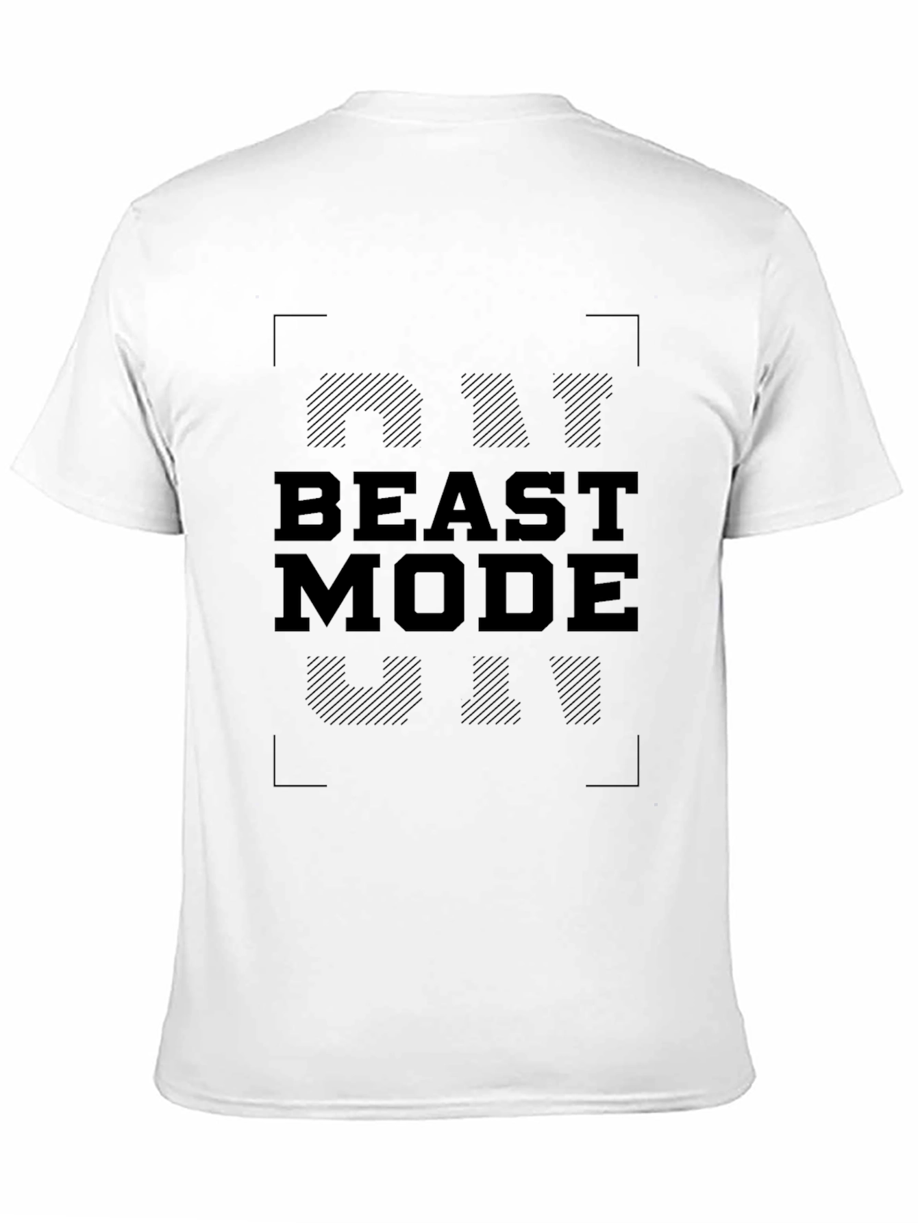 Beast Mode On Black T-Shirt