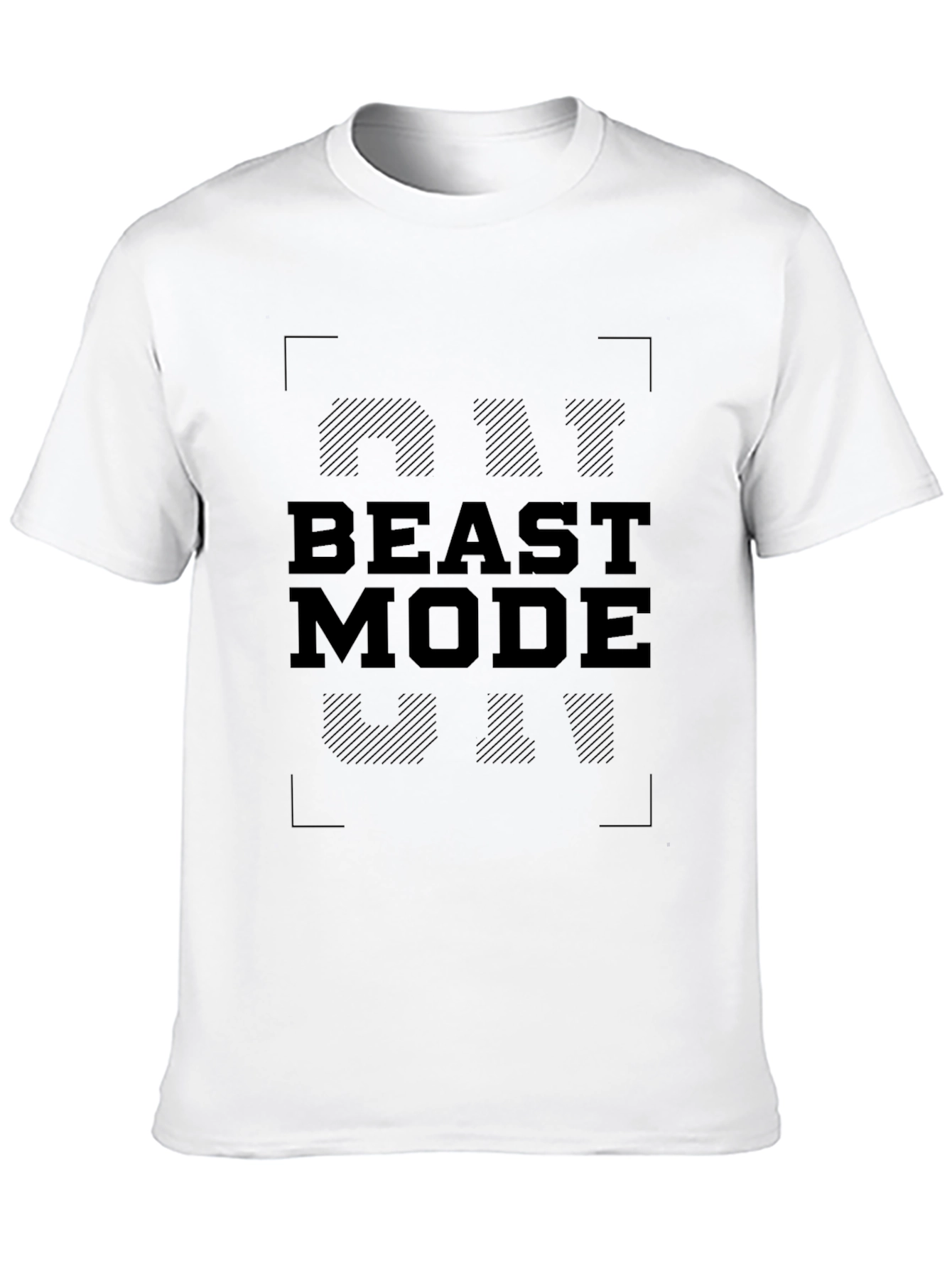Beast Mode On Black T-Shirt