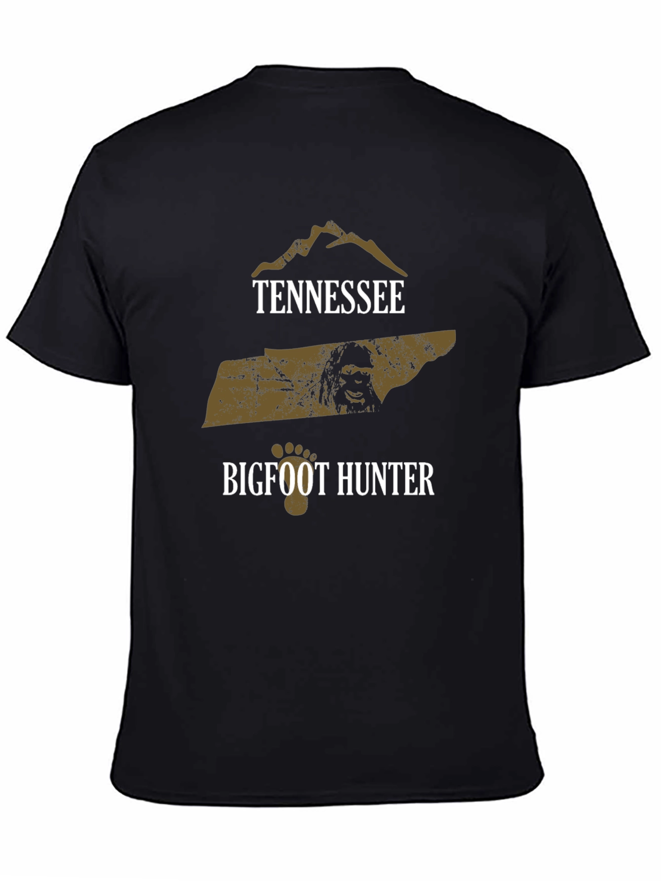 Tennessee Bigfoot Hunter Graphic T-Shirt