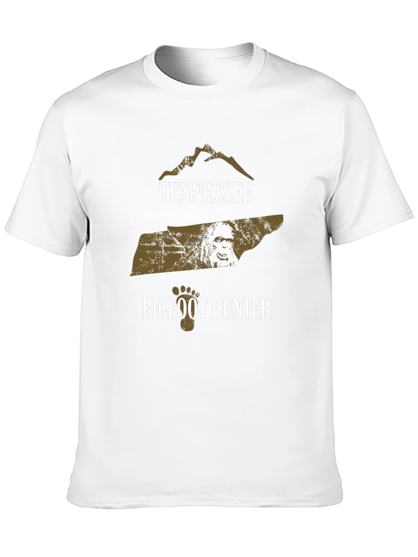 Tennessee Bigfoot Hunter Graphic T-Shirt