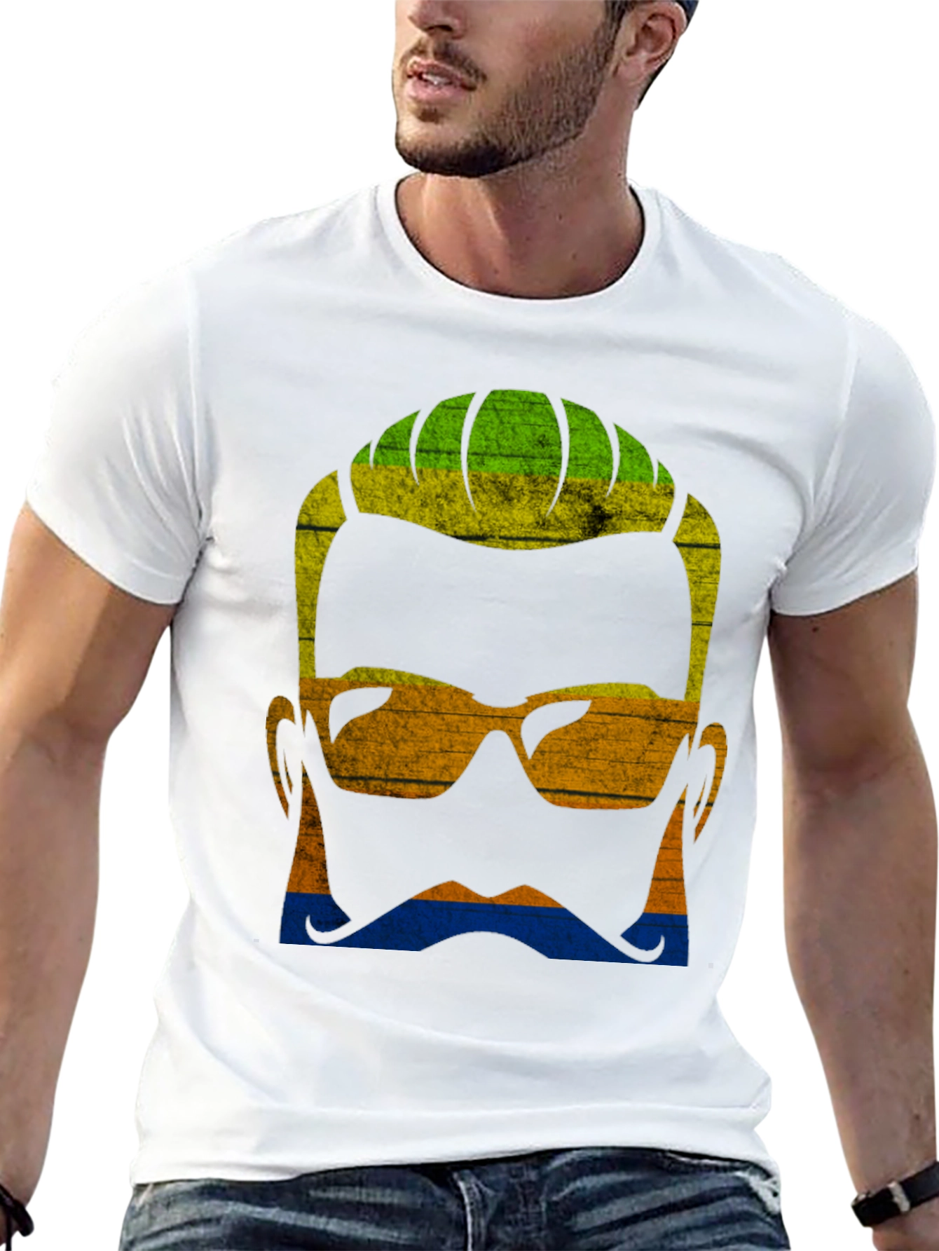 Retro Graphic Print Tee