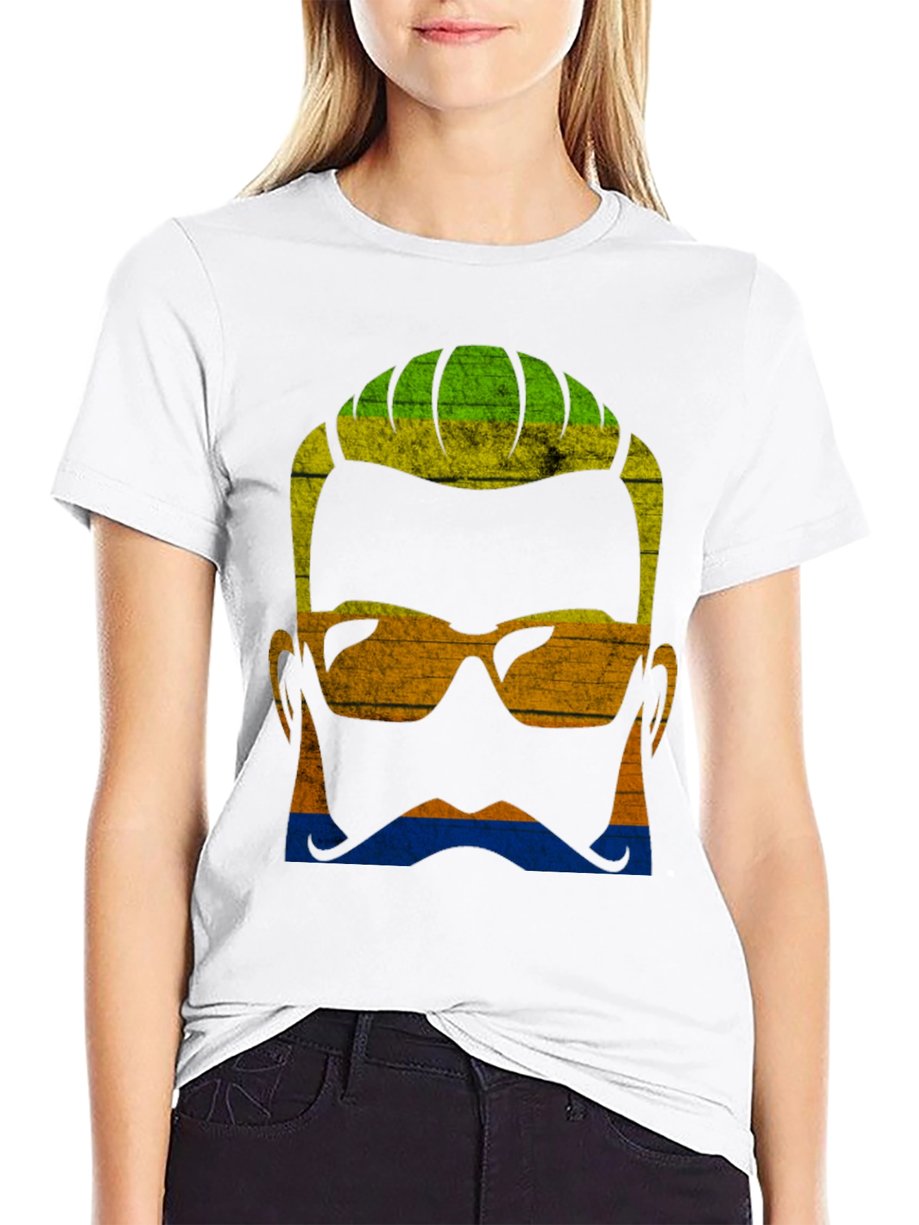 Retro Graphic Print Tee