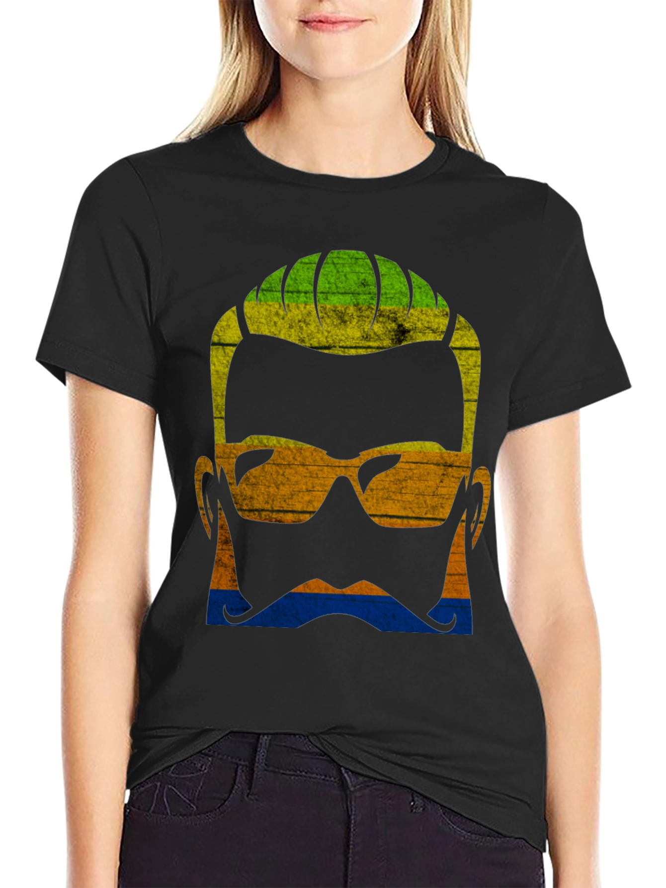 Retro Graphic Print Tee