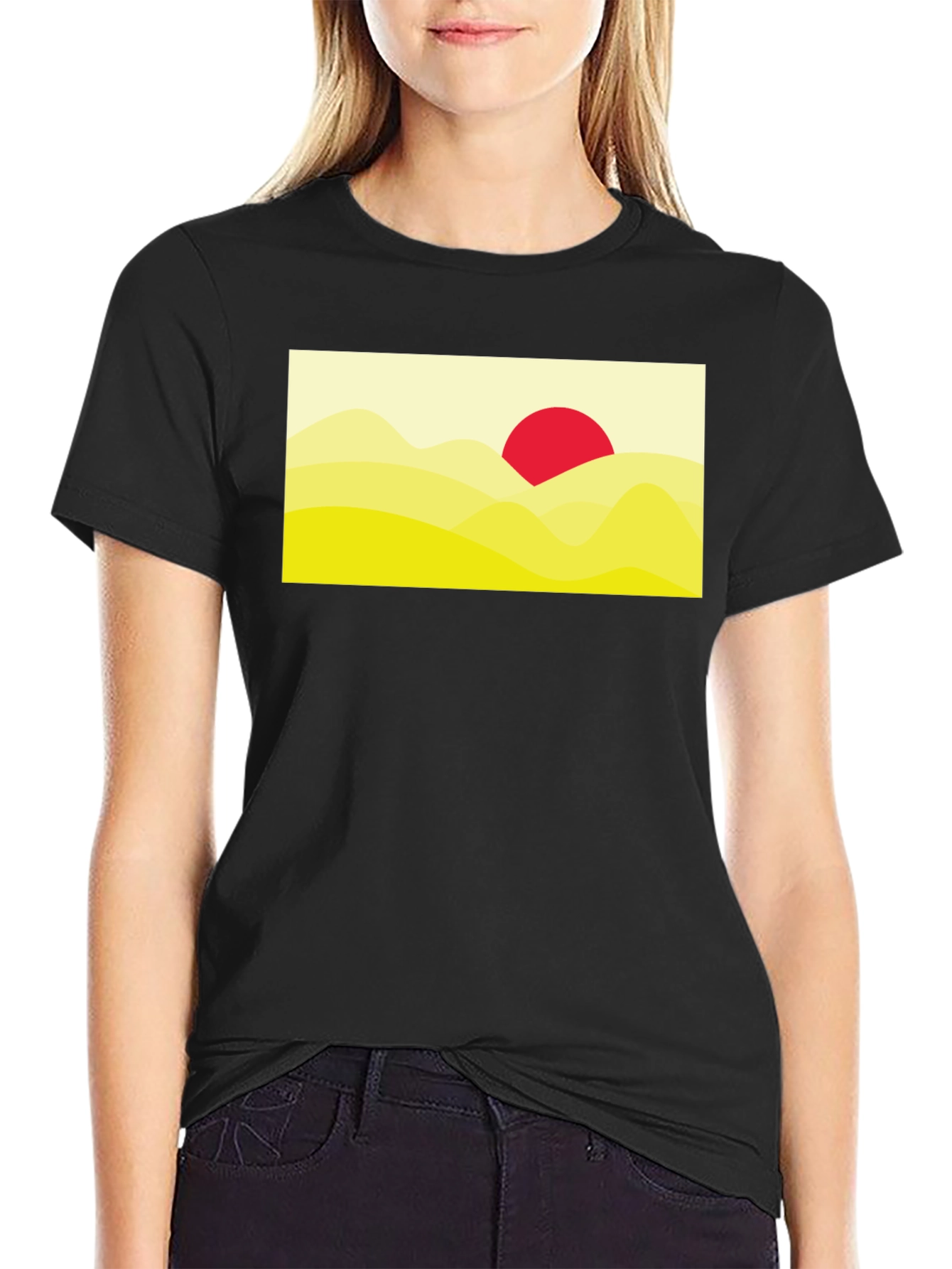Desert Landscape Graphic Tee
