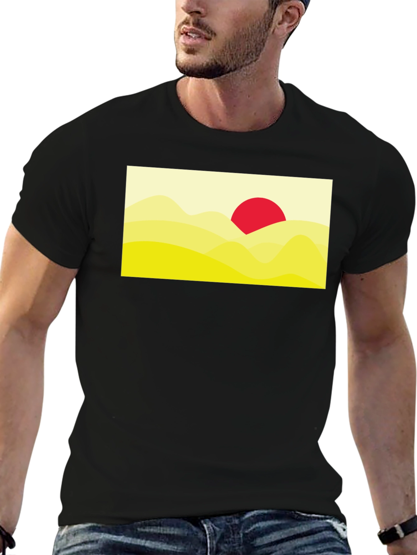 Desert Landscape Graphic Tee