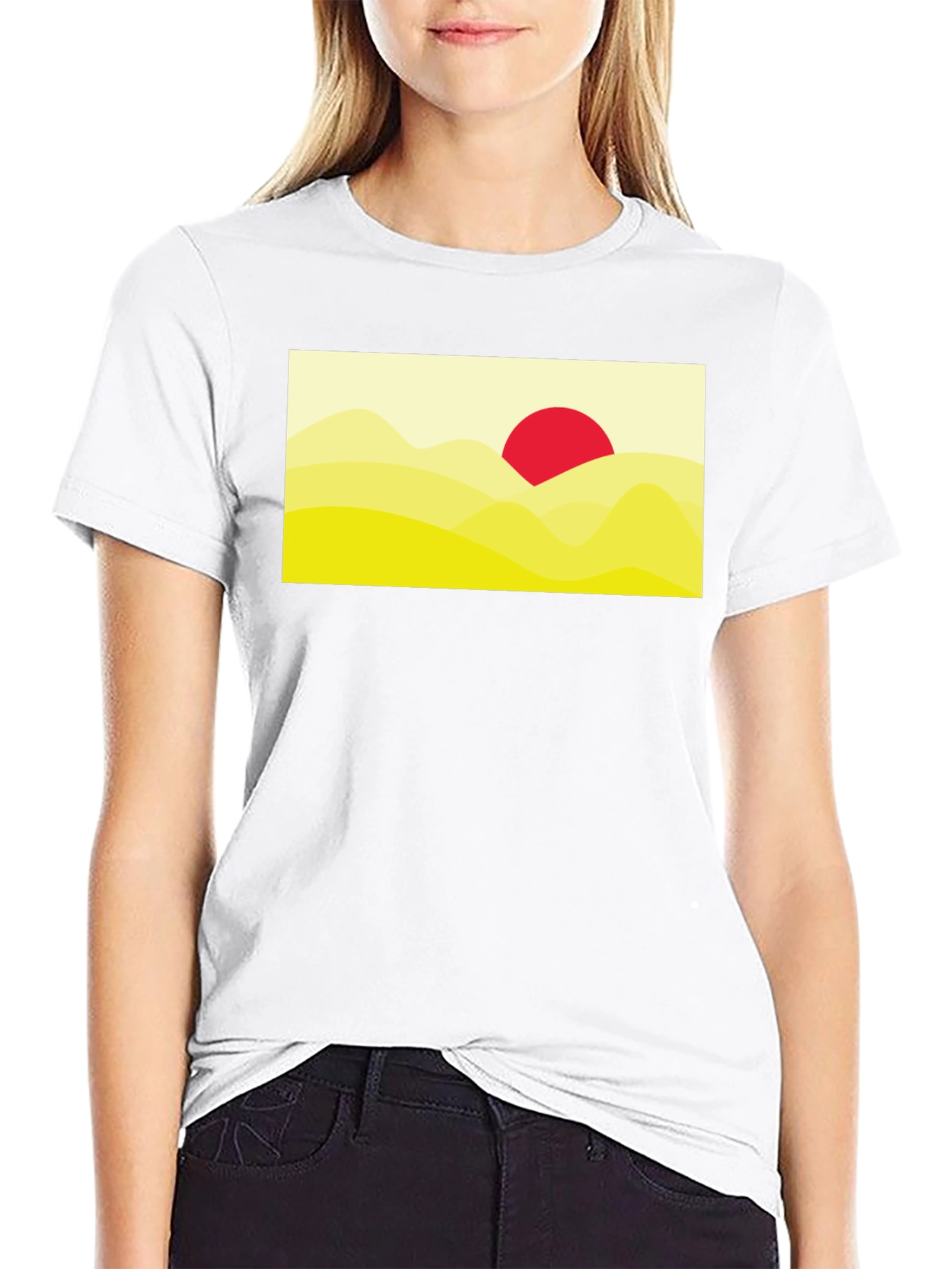 Desert Landscape Graphic Tee