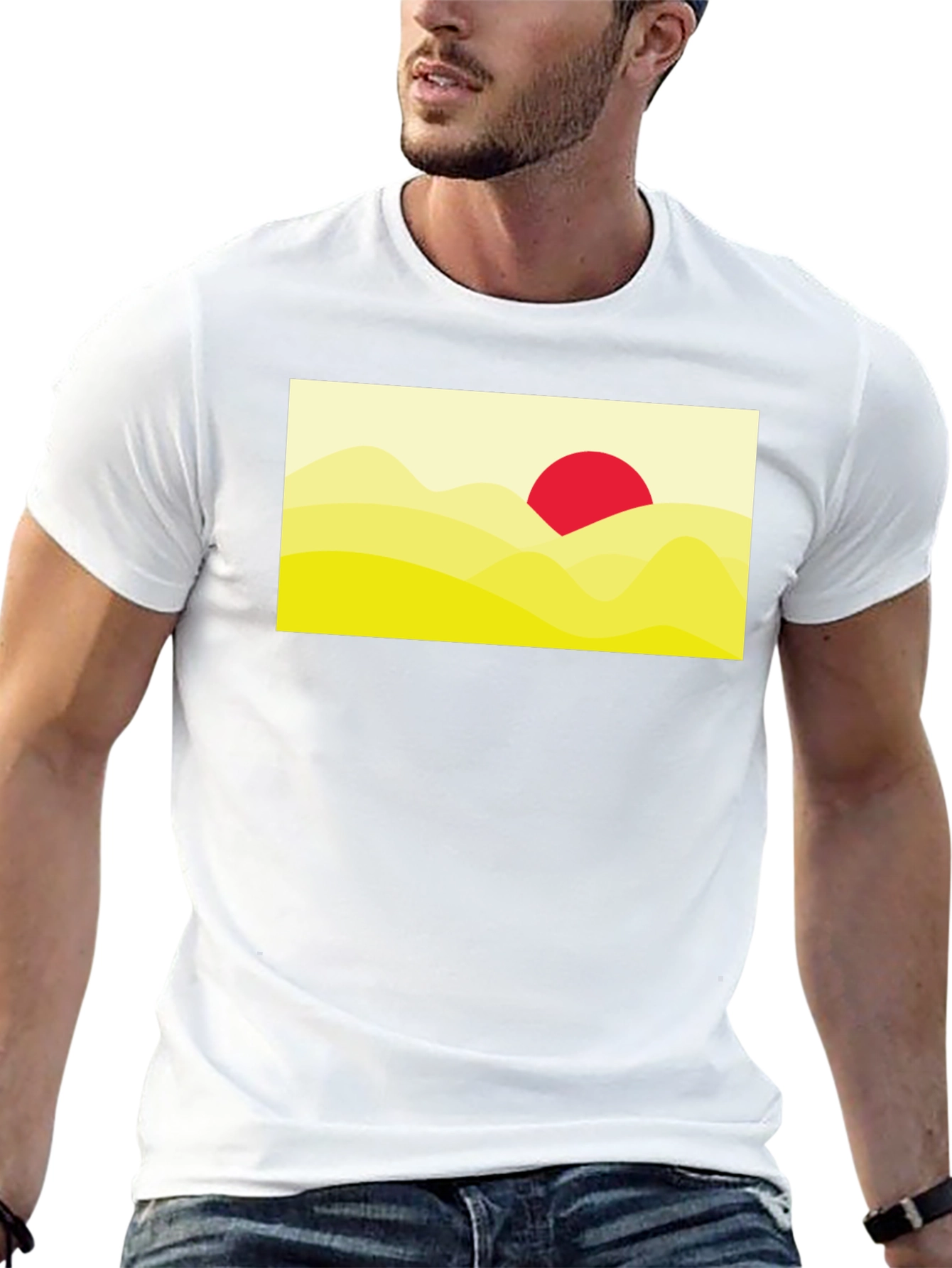 Desert Landscape Graphic Tee
