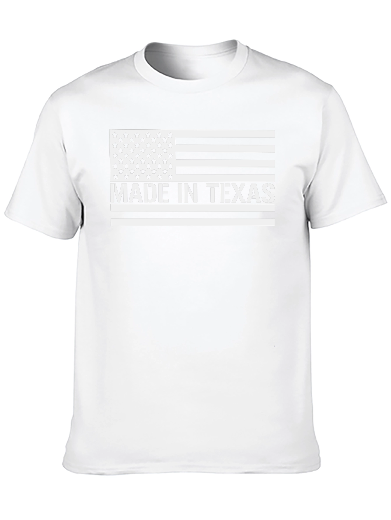Made in Texas Flag Graphic T-Shirt