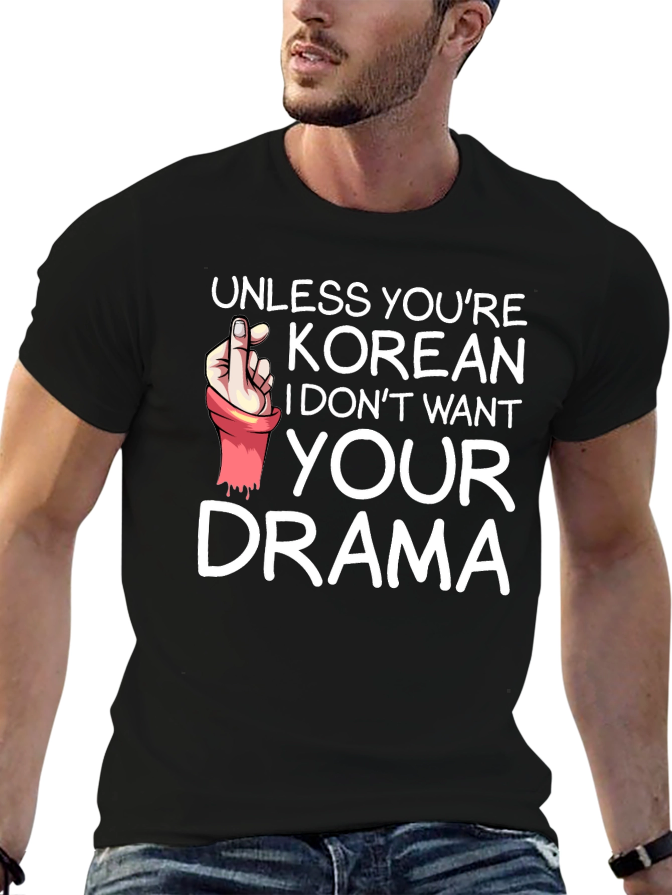 Korean Drama Funny Graphic T-Shirt