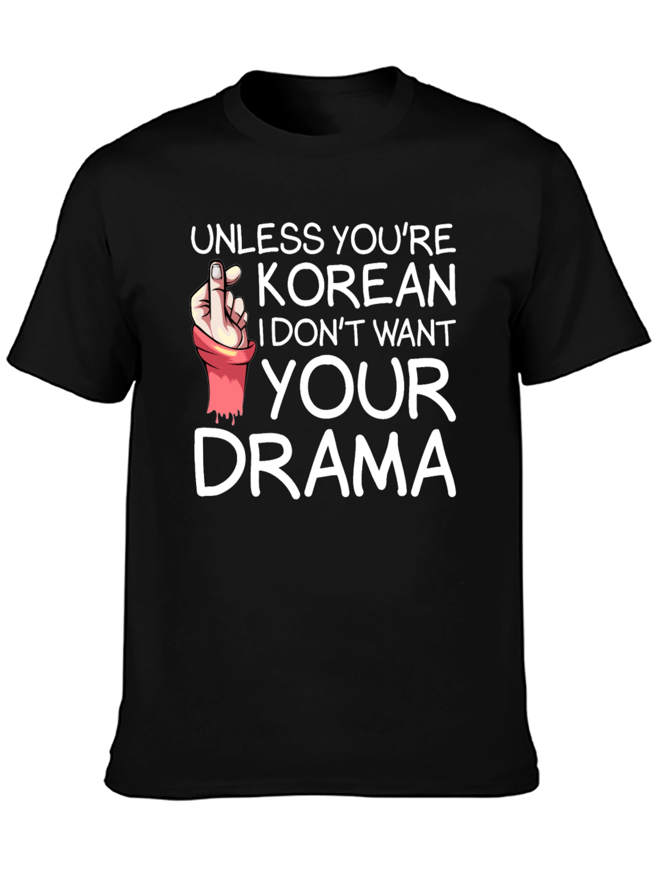 Korean Drama Funny Graphic T-Shirt