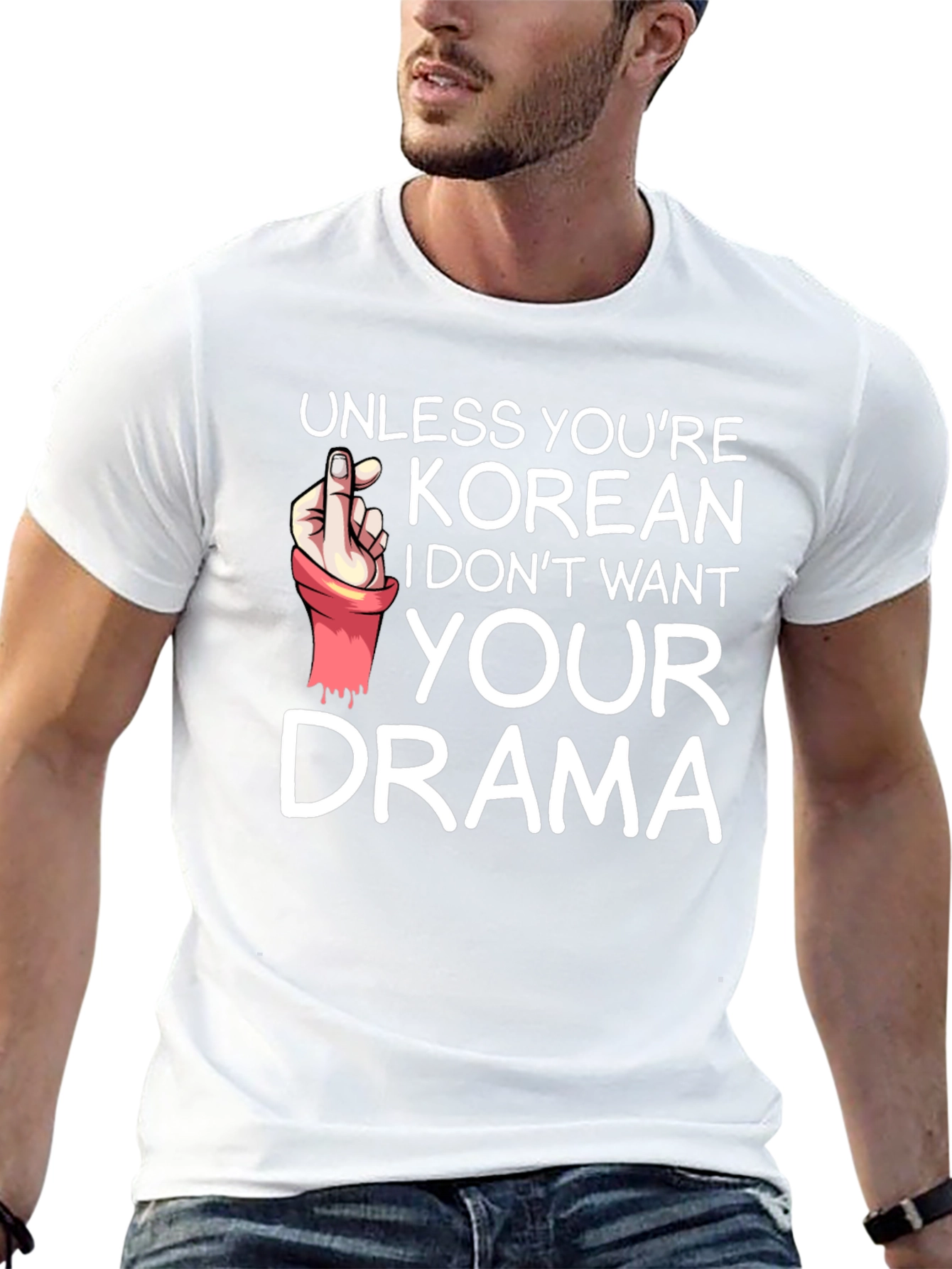 Korean Drama Funny Graphic T-Shirt