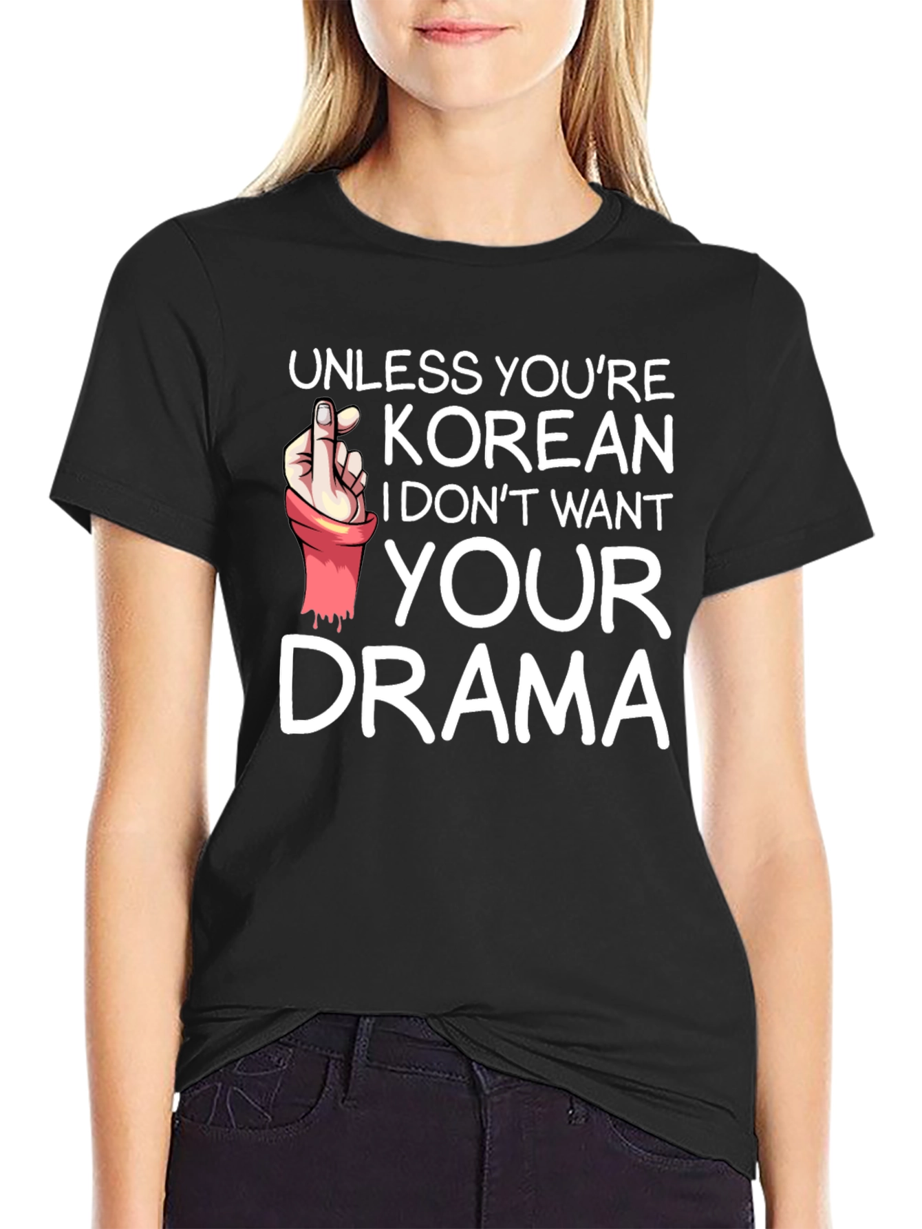 Korean Drama Funny Graphic T-Shirt
