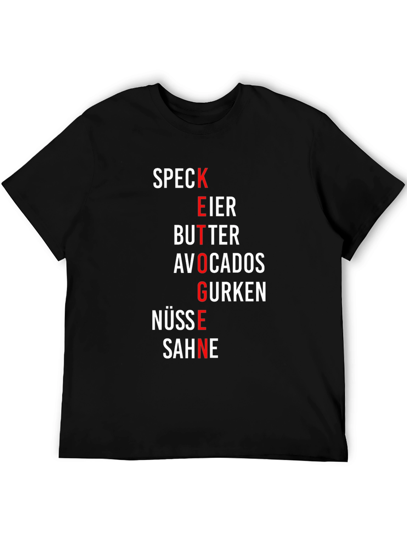 Keto Diet Food T-Shirt