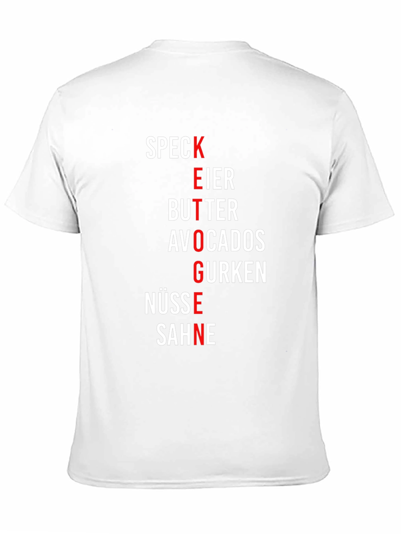 Keto Diet Food T-Shirt