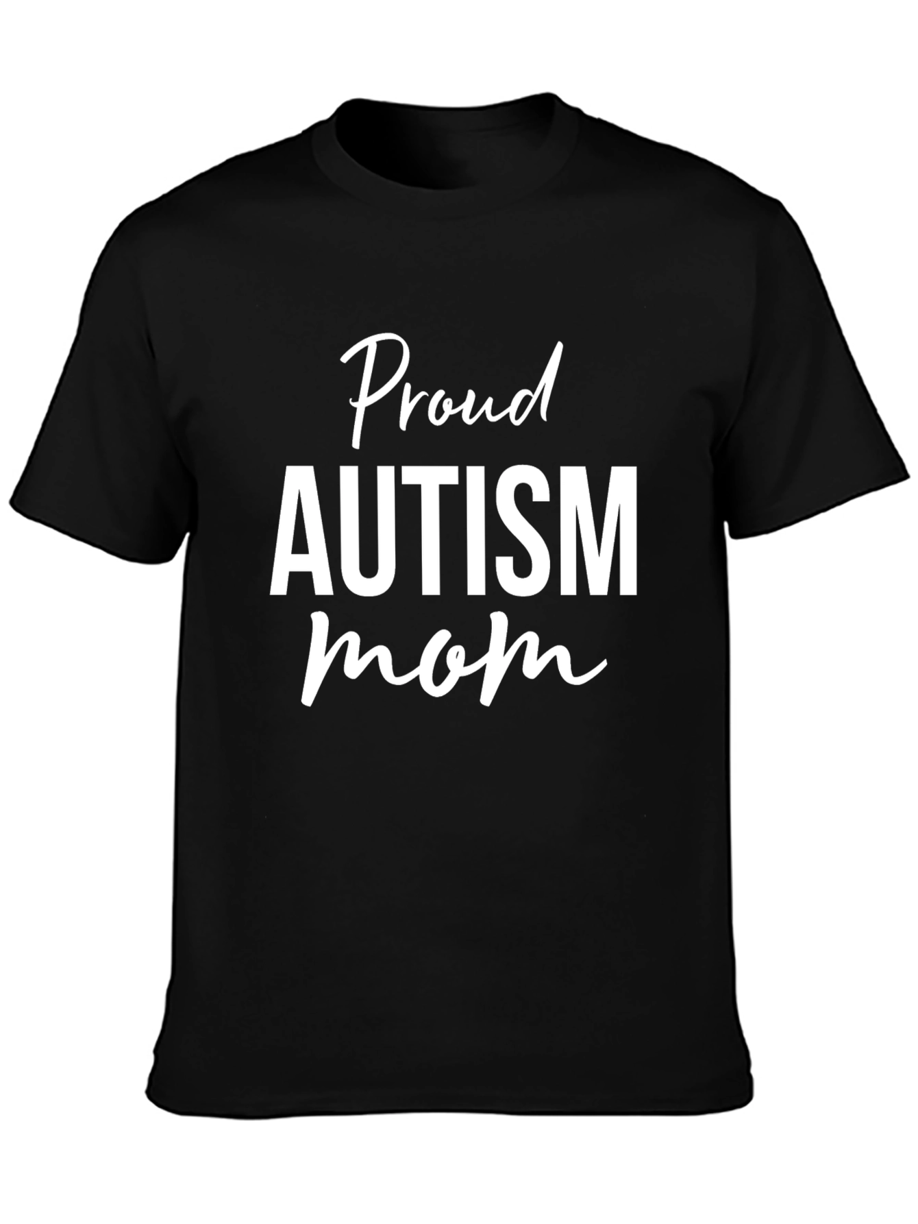 Proud Autism Mom Graphic T-Shirt