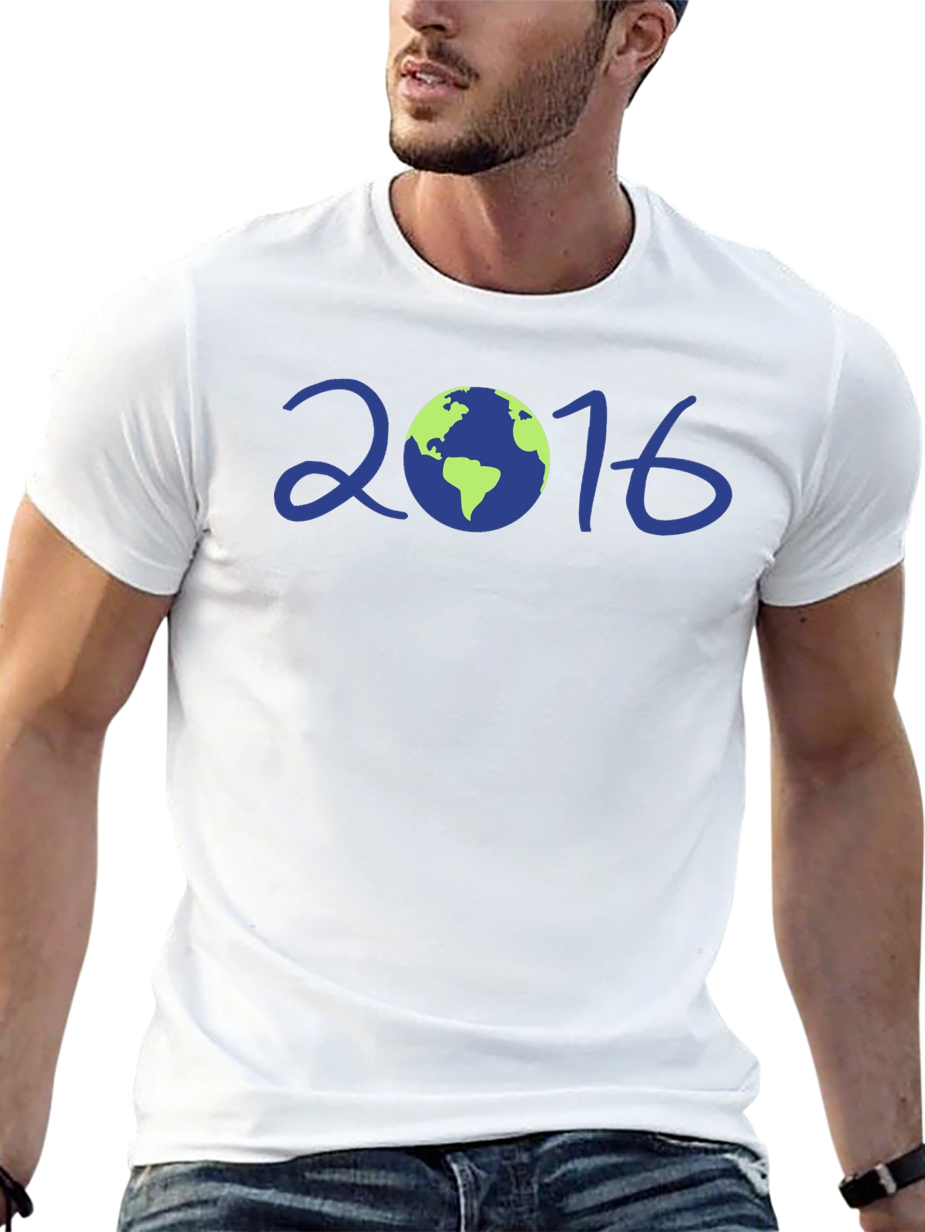 2016 Earth T-Shirt - Mens Graphic Tee