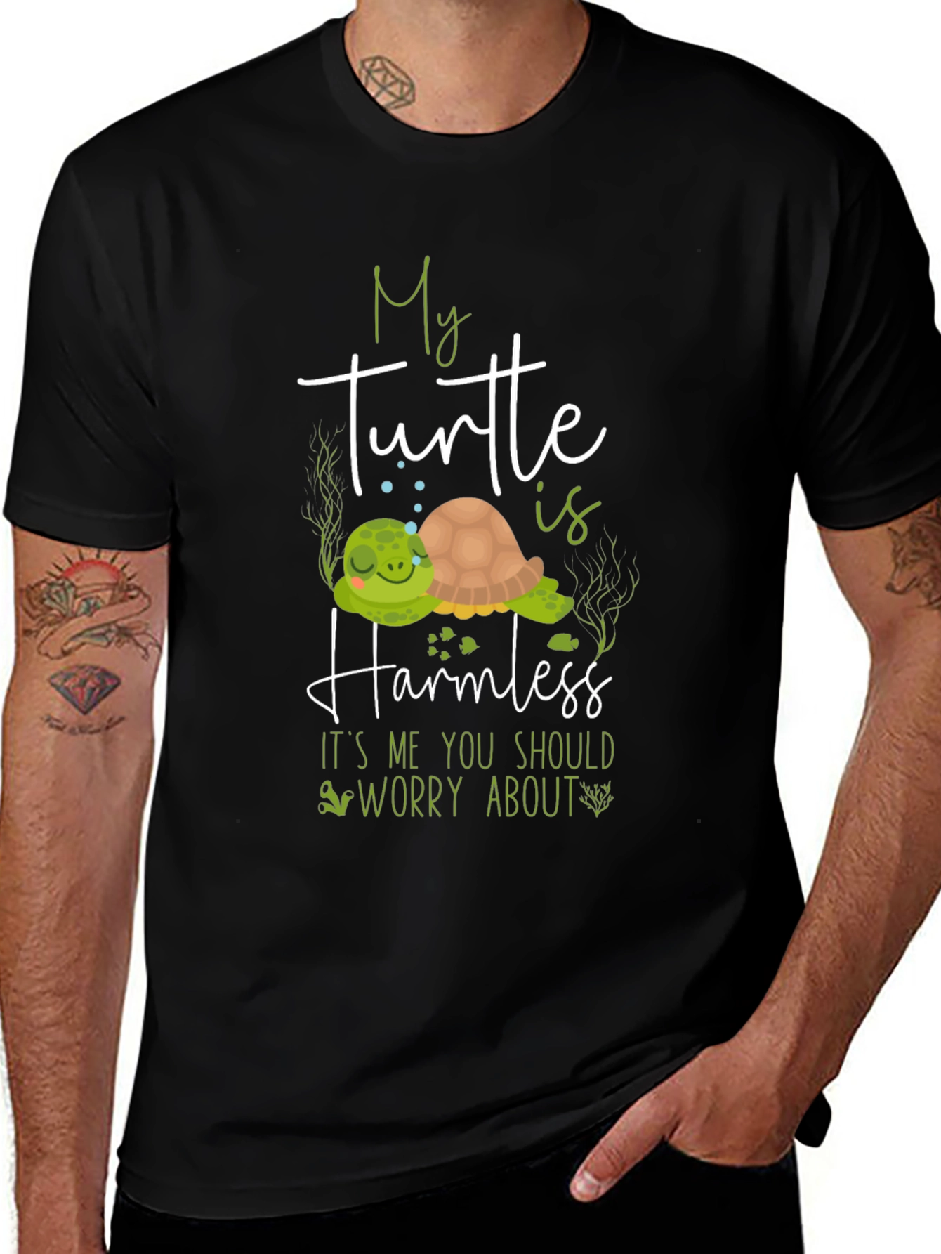 My Turtle is Harmless T-Shirt