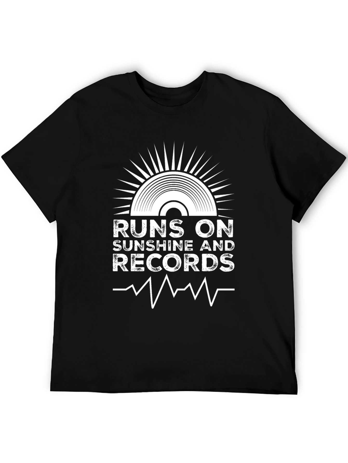 Runs on Sunshine and Records T-Shirt