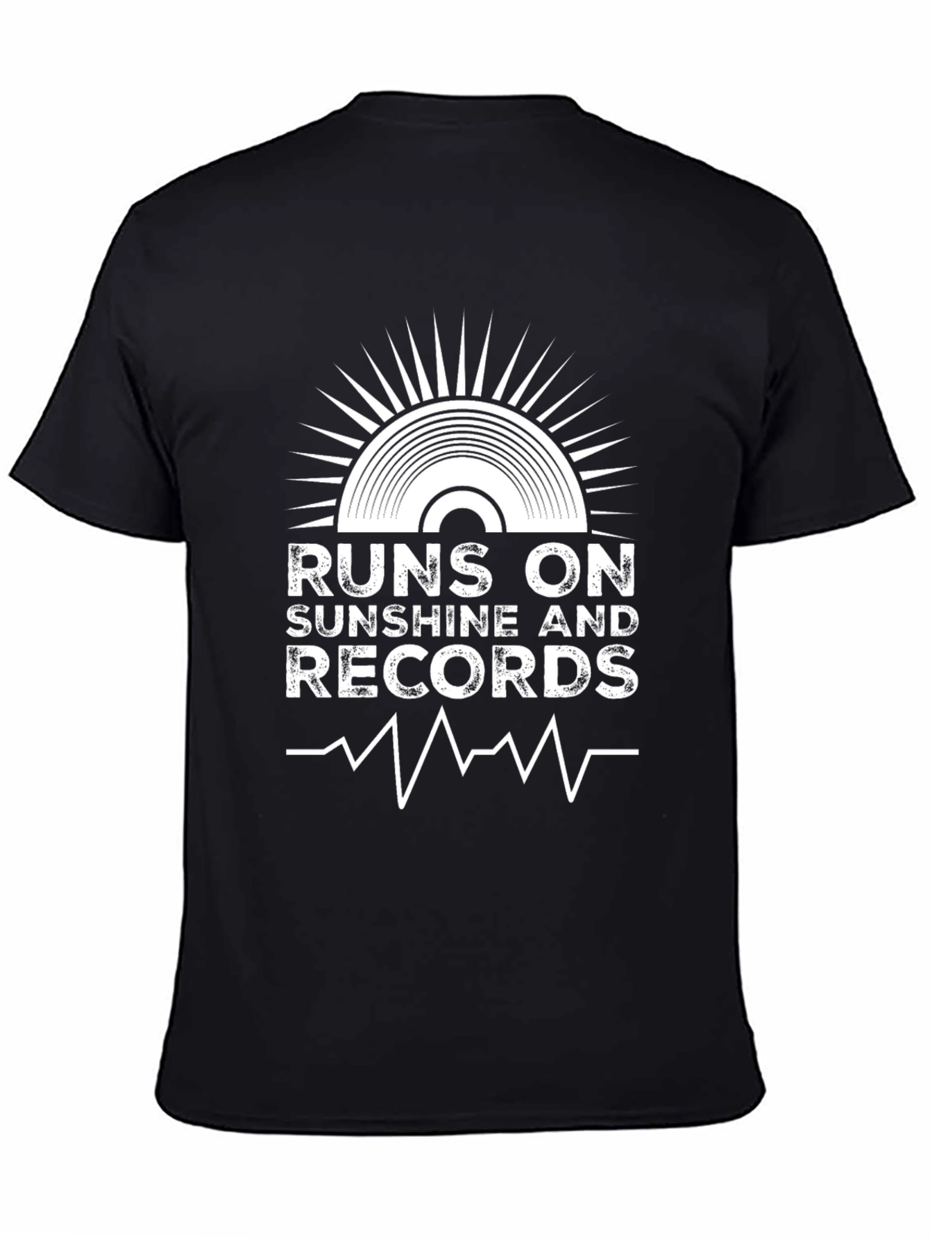 Runs on Sunshine and Records T-Shirt