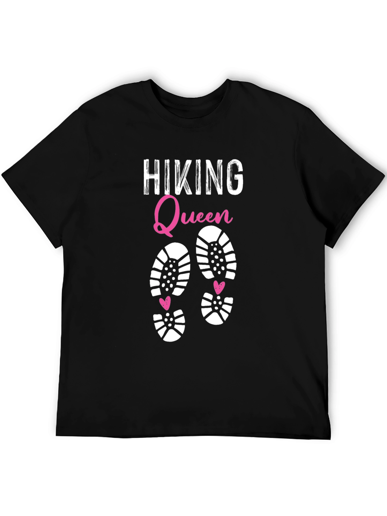 Hiking Queen Graphic Tee - Black