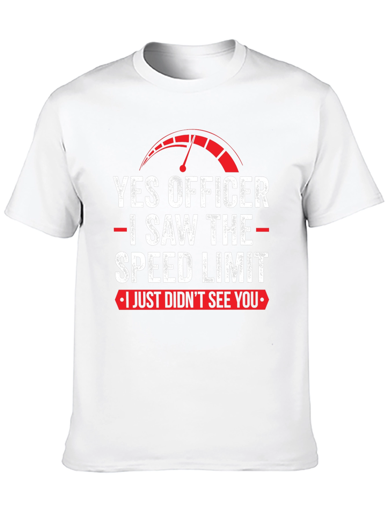 Funny Yes Officer Graphic Tee