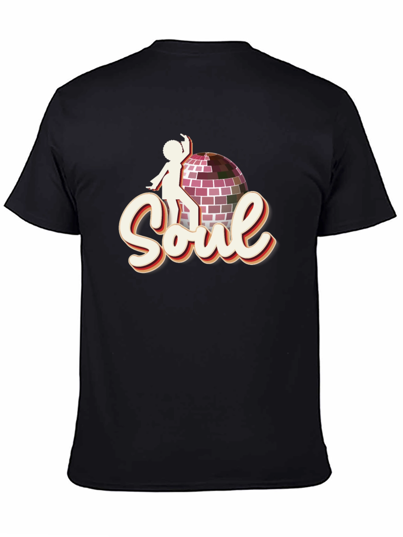 Retro Soul Disco Ball Graphic Tee