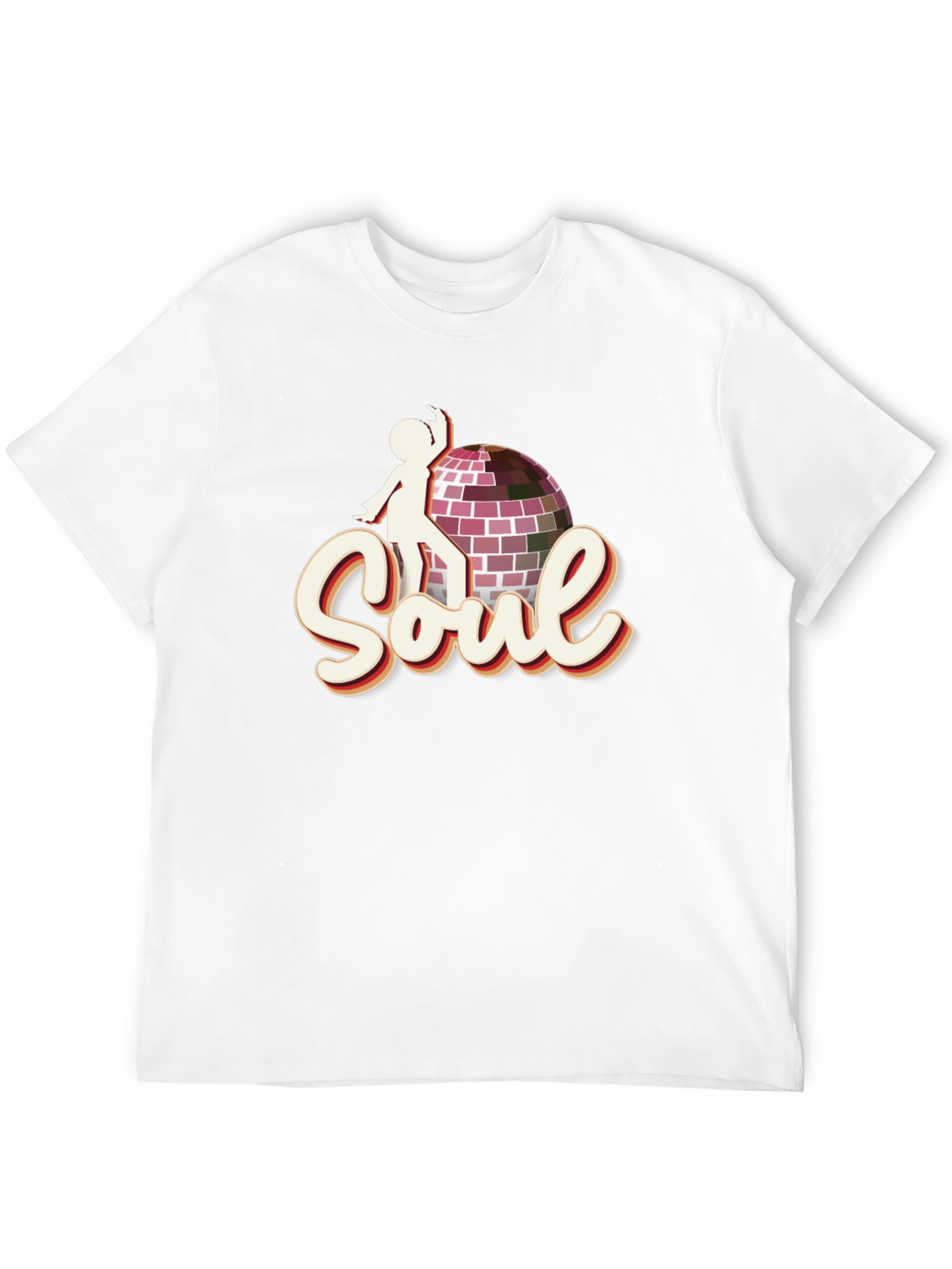 Retro Soul Disco Ball Graphic Tee