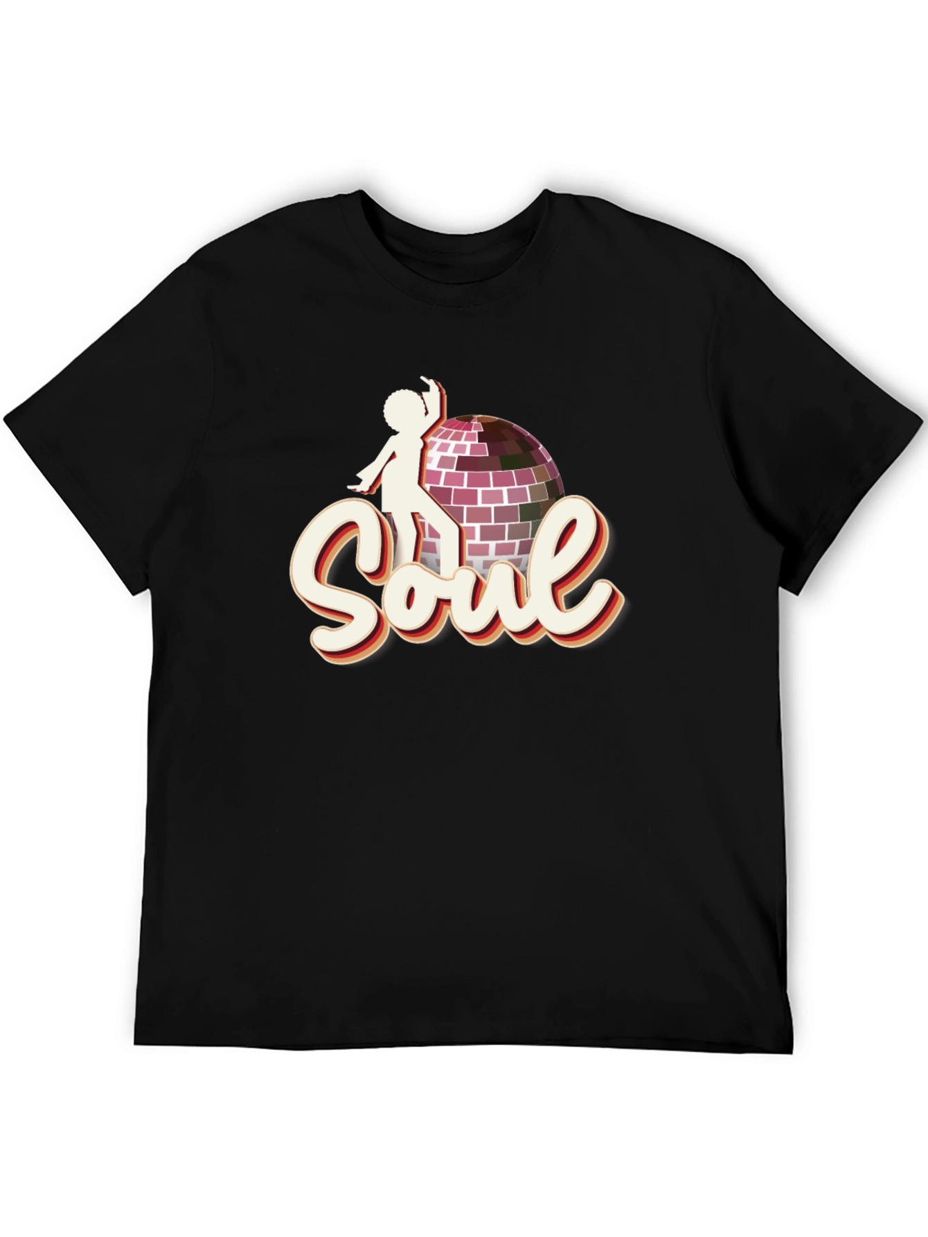 Retro Soul Disco Ball Graphic Tee