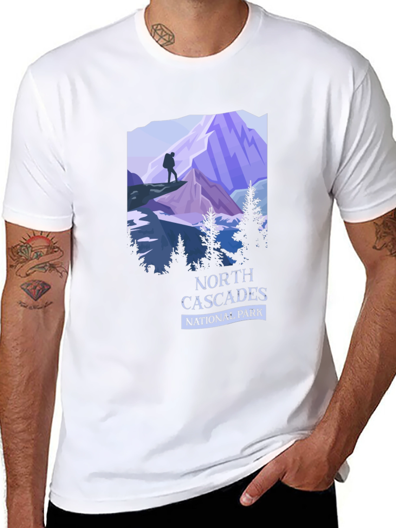 North Cascades National Park Graphic Tee