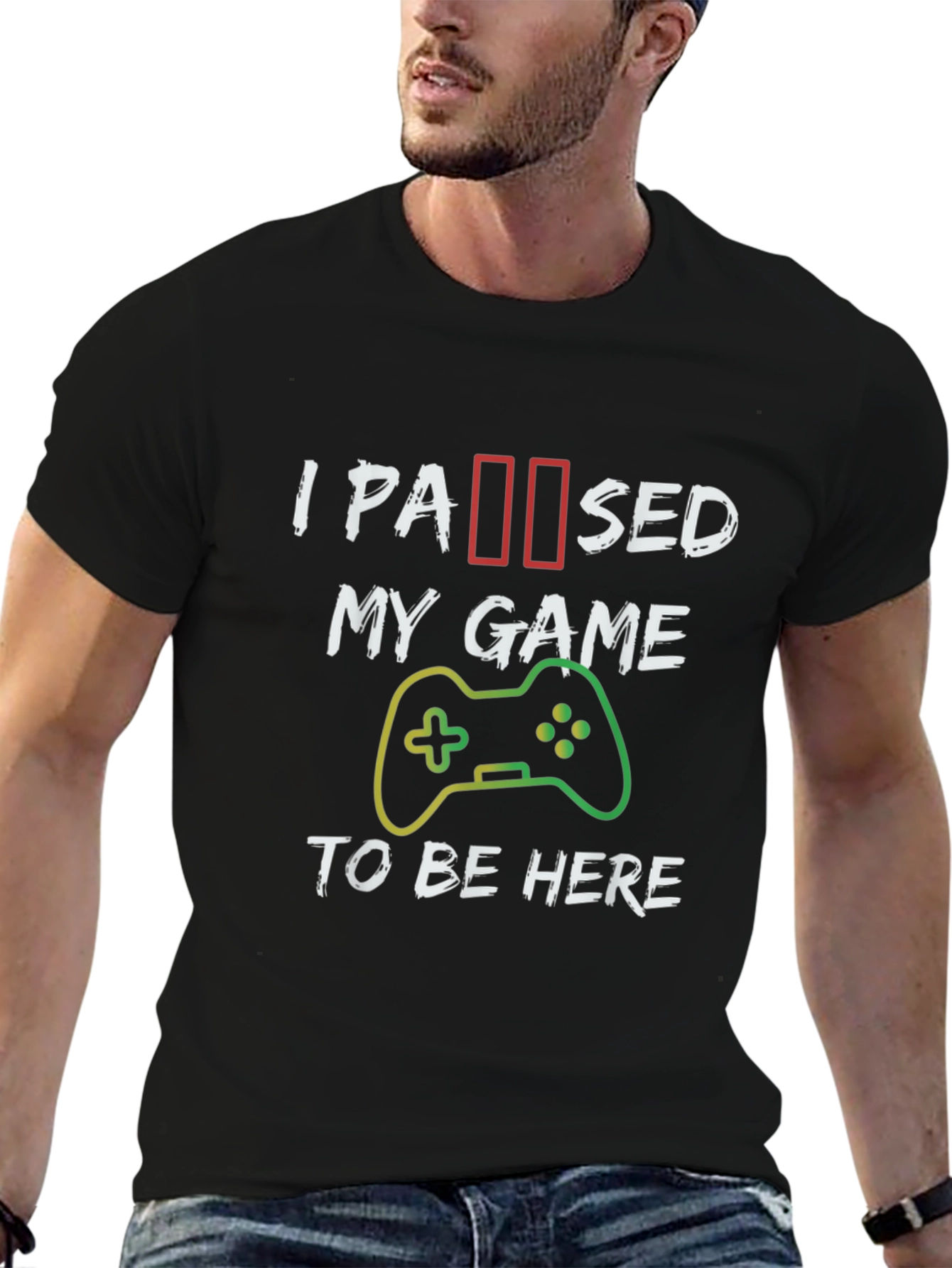 I Paused My Game T-Shirt - Gamer Apparel
