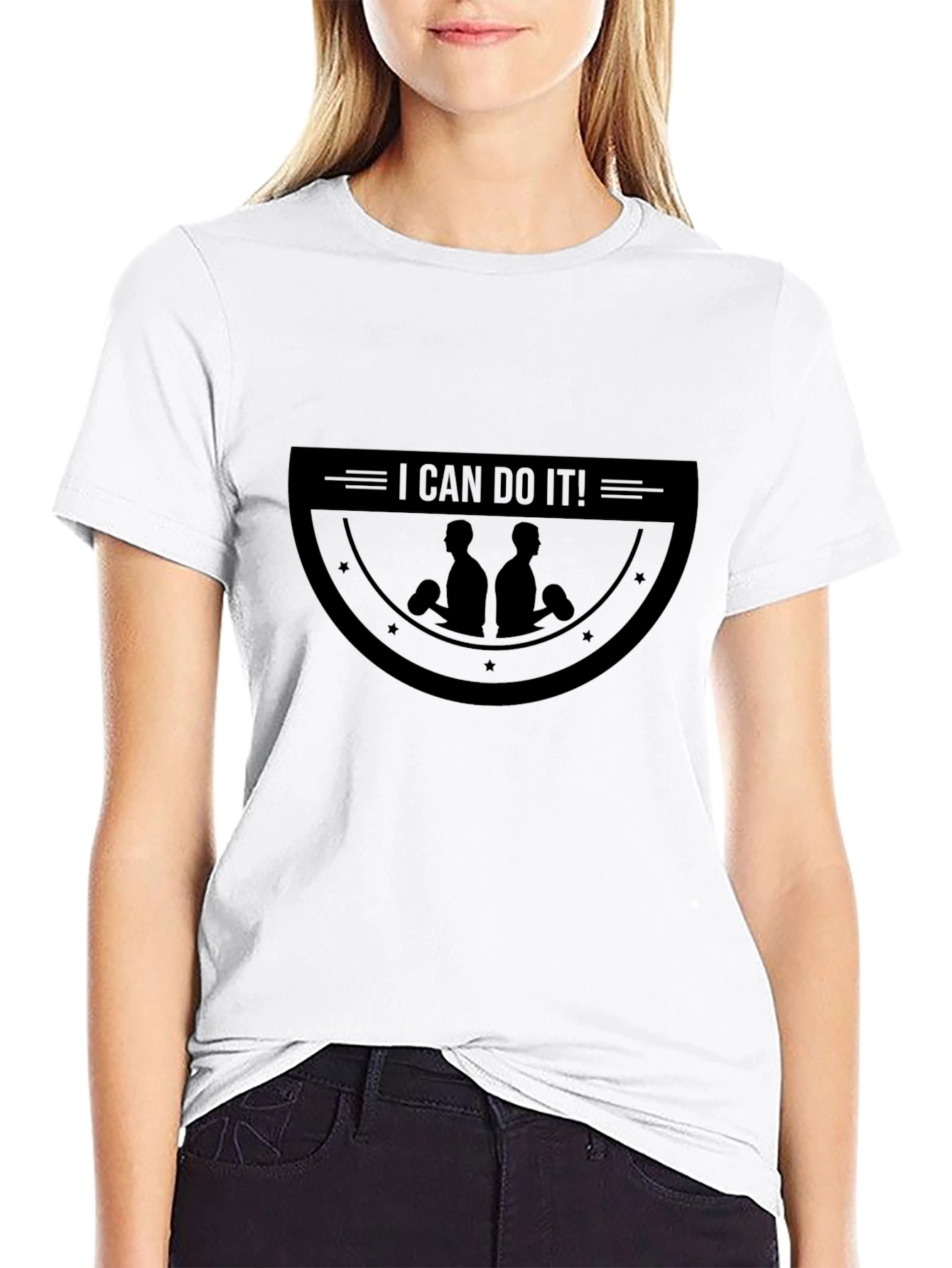 Motivational T-Shirt - I Can Do It!
