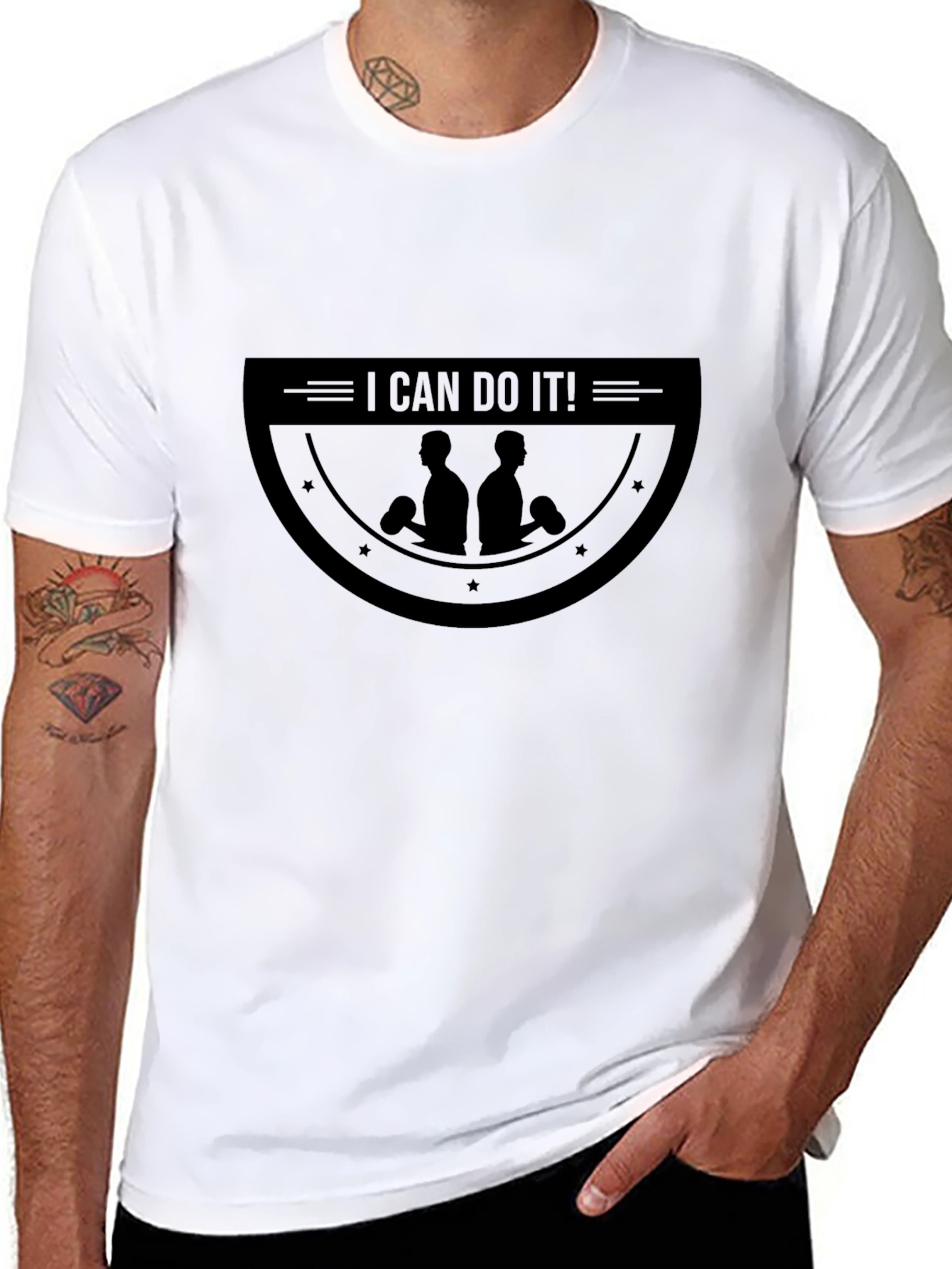 Motivational T-Shirt - I Can Do It!