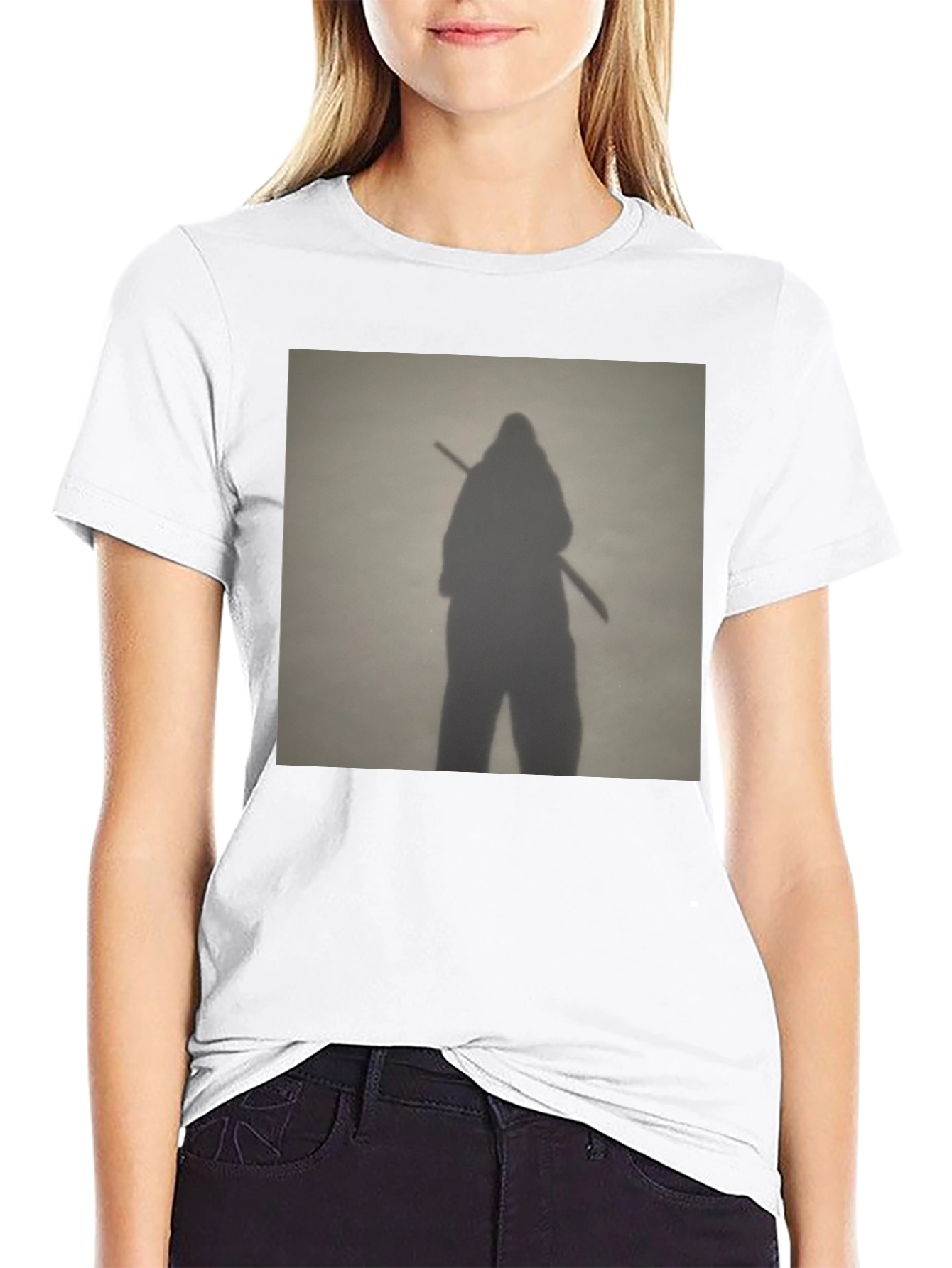 Shadow Warrior Graphic Tee - Black Cotton Blend