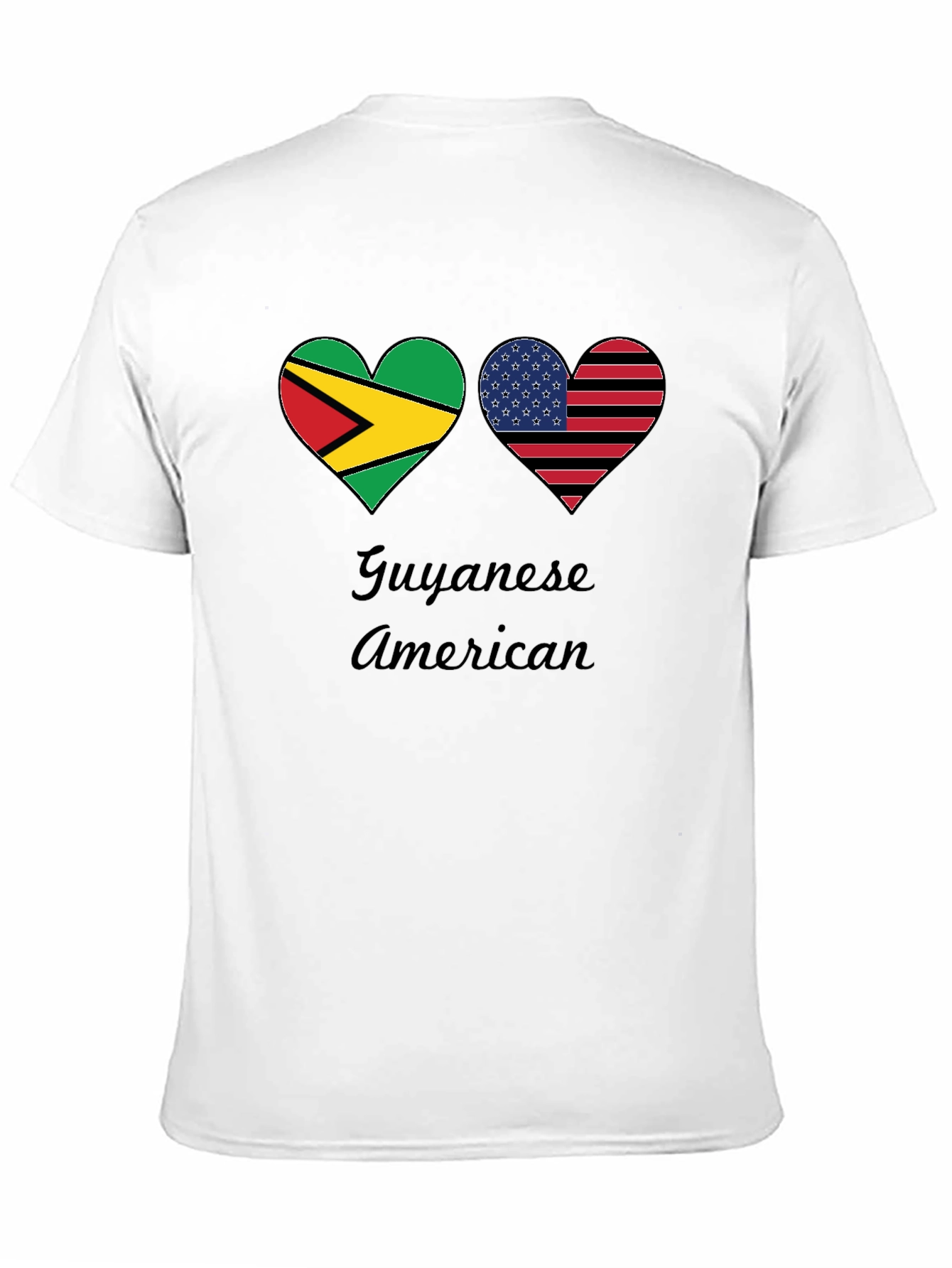 Guyanese American Pride Graphic Tee