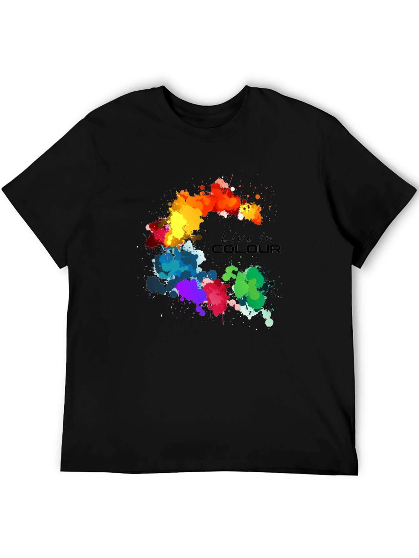 Live in Colour Graphic Tee