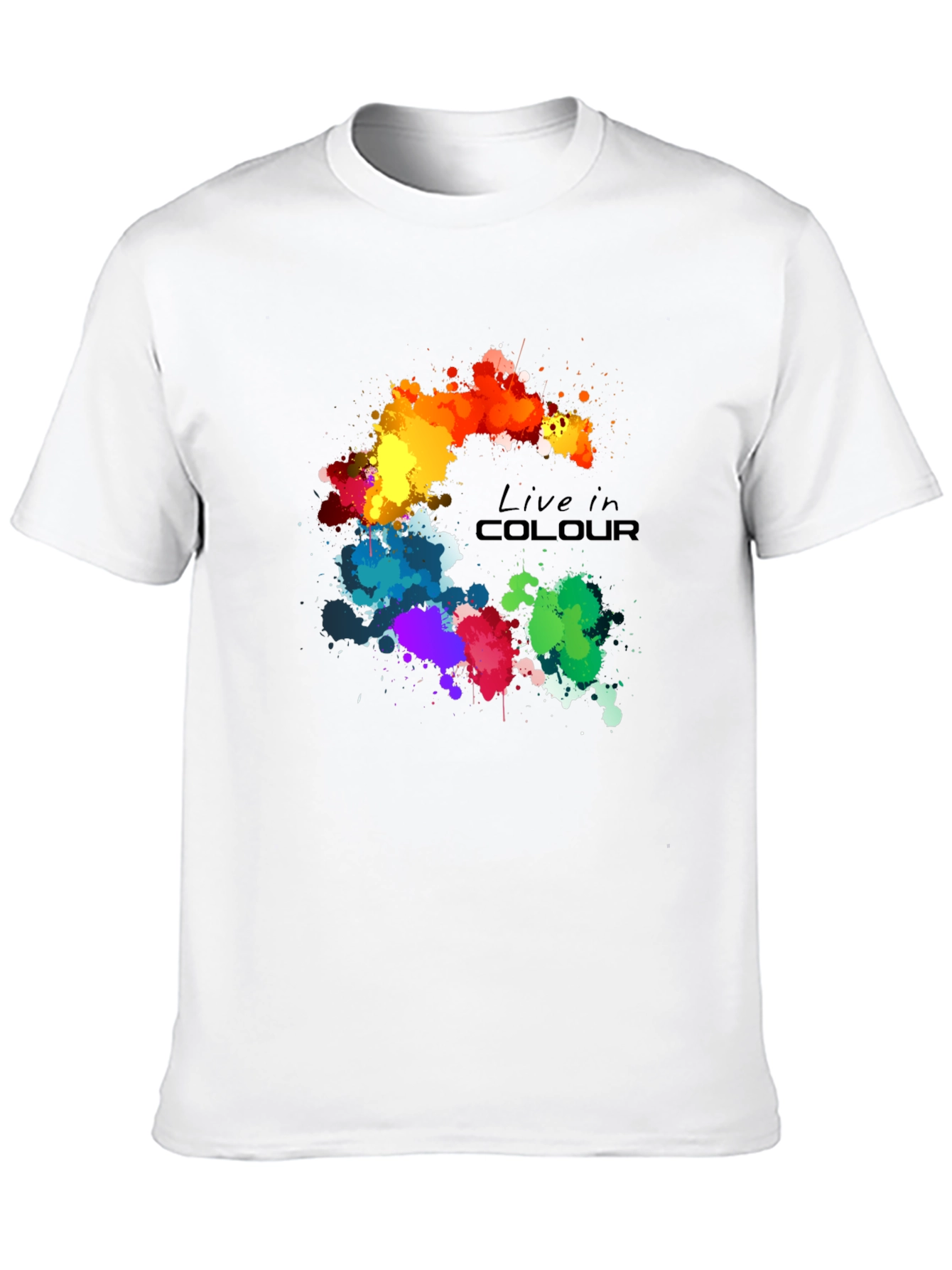 Live in Colour Graphic Tee