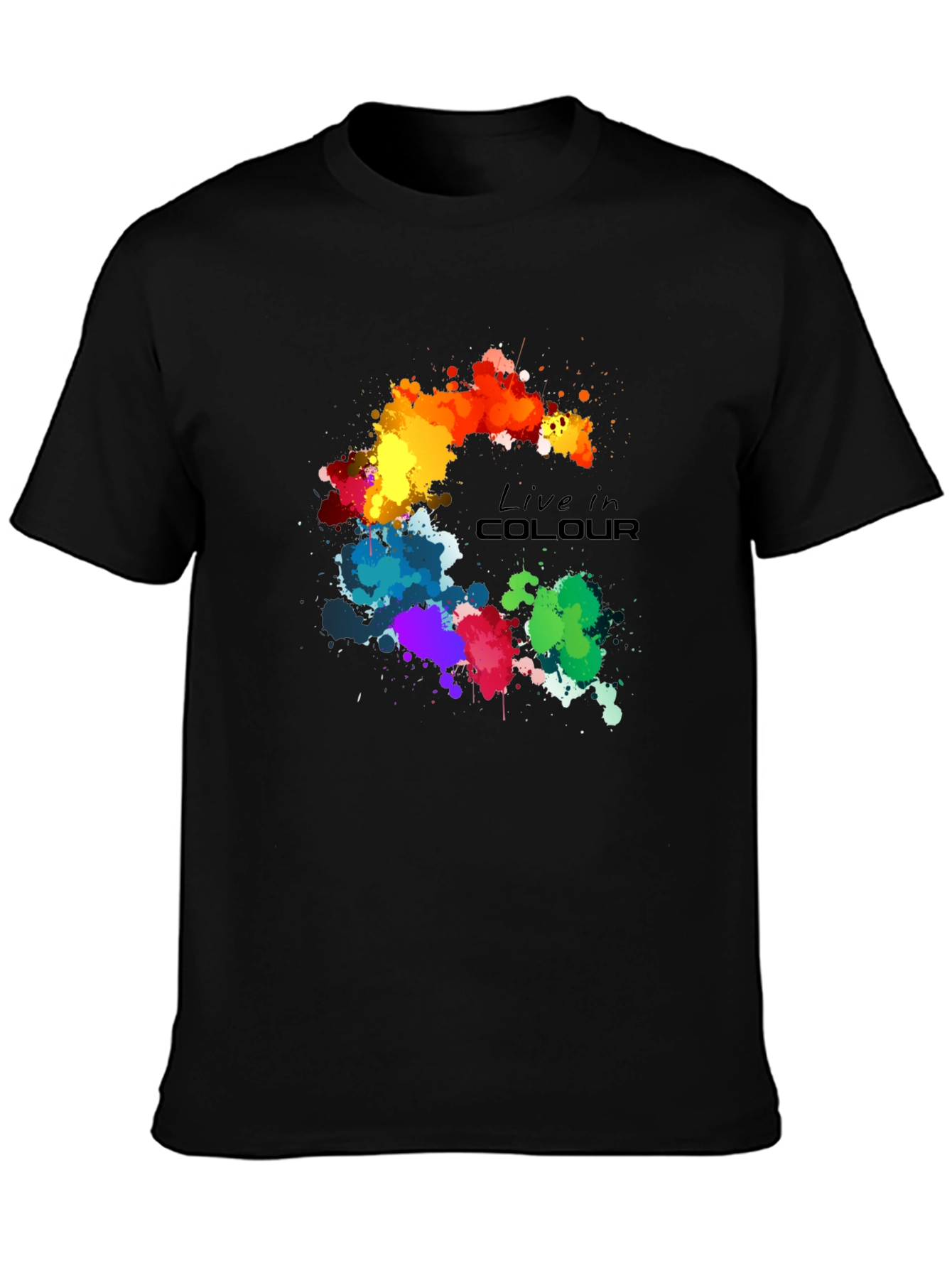 Live in Colour Graphic Tee