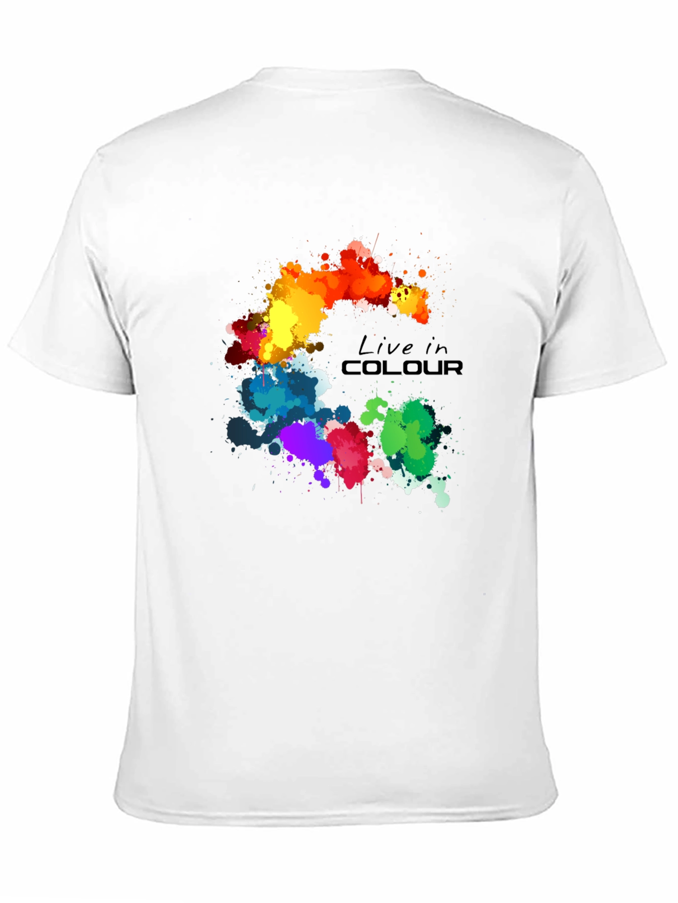 Live in Colour Graphic Tee