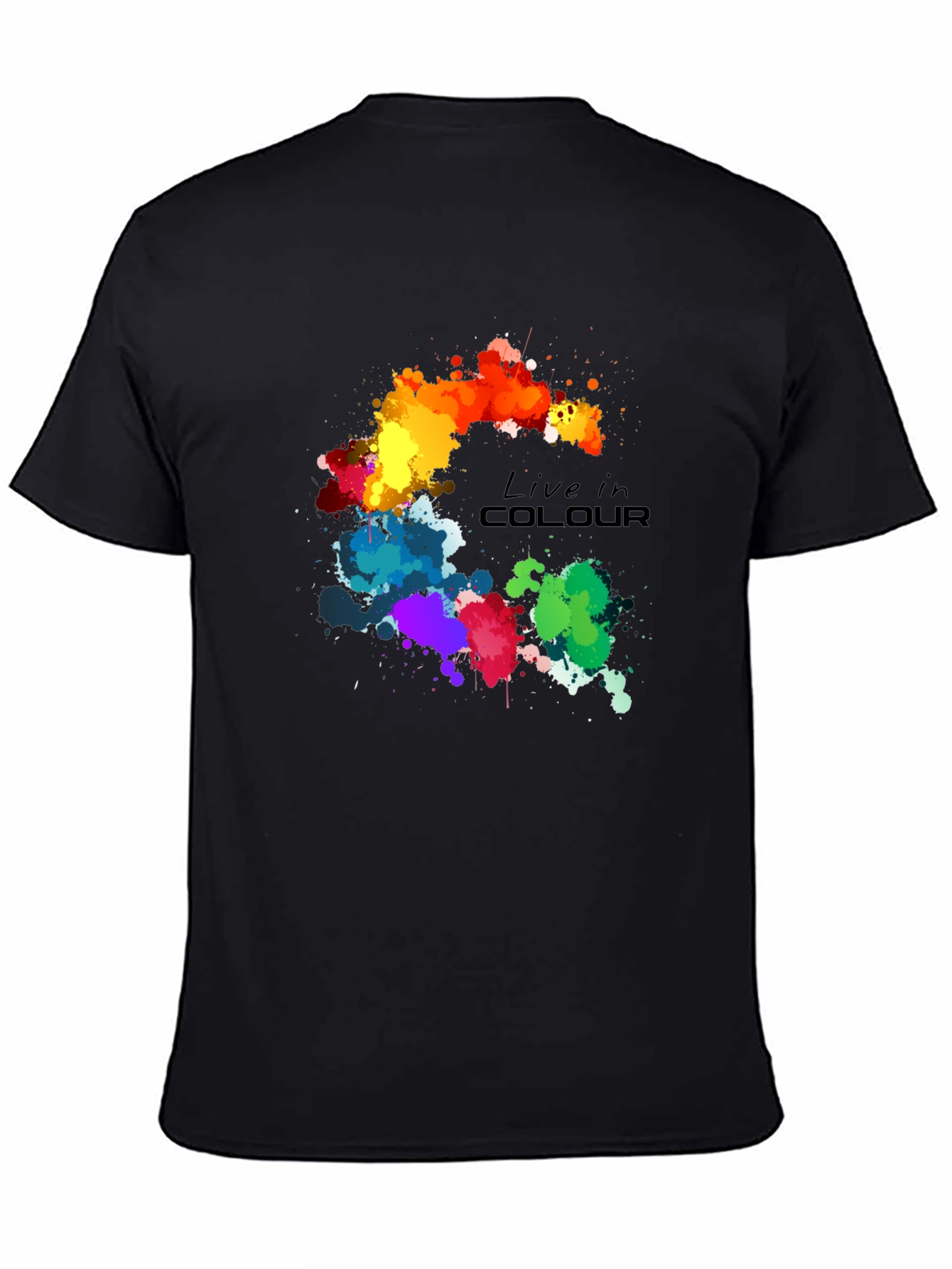 Live in Colour Graphic Tee