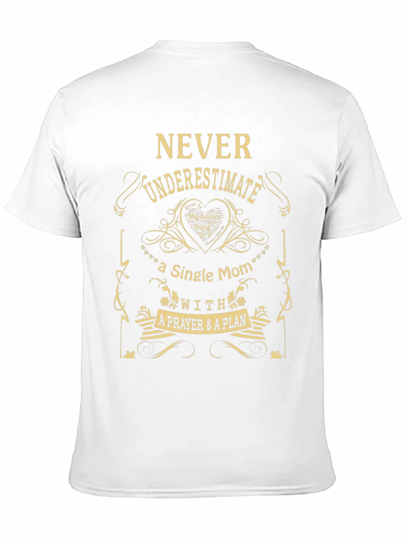 Single Mom Prayer Plan T-Shirt