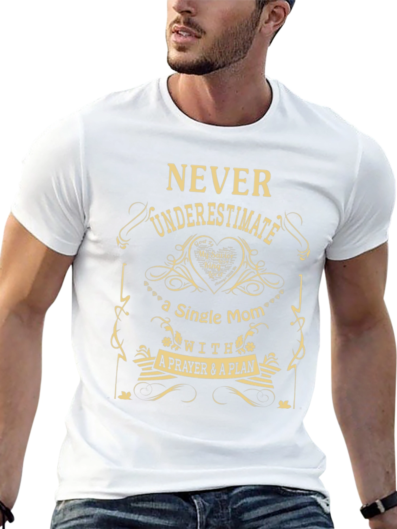 Single Mom Prayer Plan T-Shirt