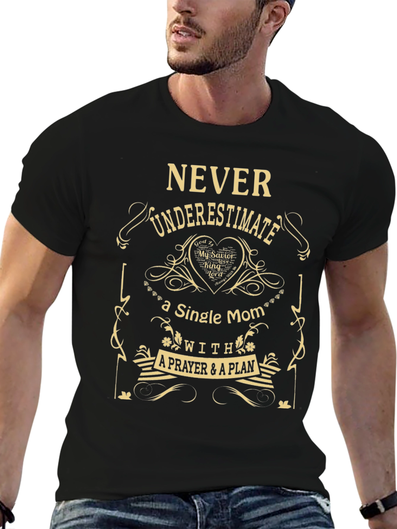 Single Mom Prayer Plan T-Shirt