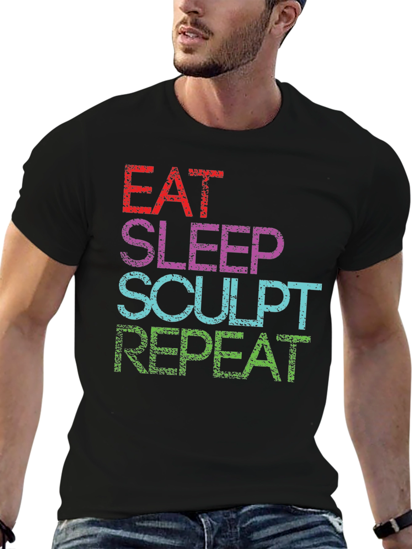 Eat Sleep Sculpt Repeat T-Shirt